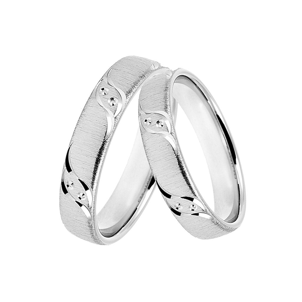 DOOSTI Trauring »Schmuck Geschenk Silber 925 Trauring Ehering Partnerring LIEBE«