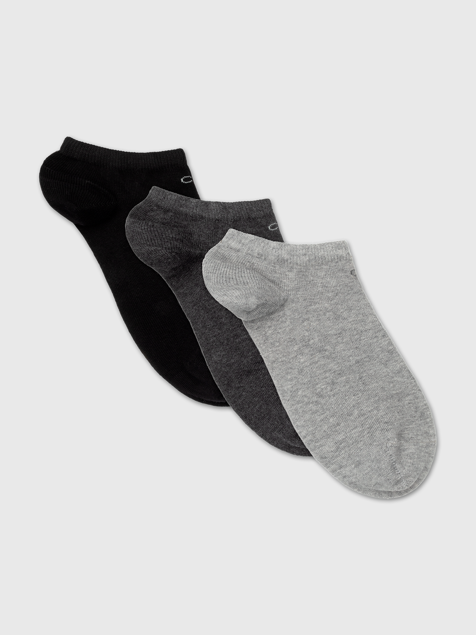 Calvin Klein Jeans Sneakersocken »CK WOMEN SNEAKER 3P«, (3 Paar), Einheitsgröße passend von Gr. 37-41, CK-Logodetail