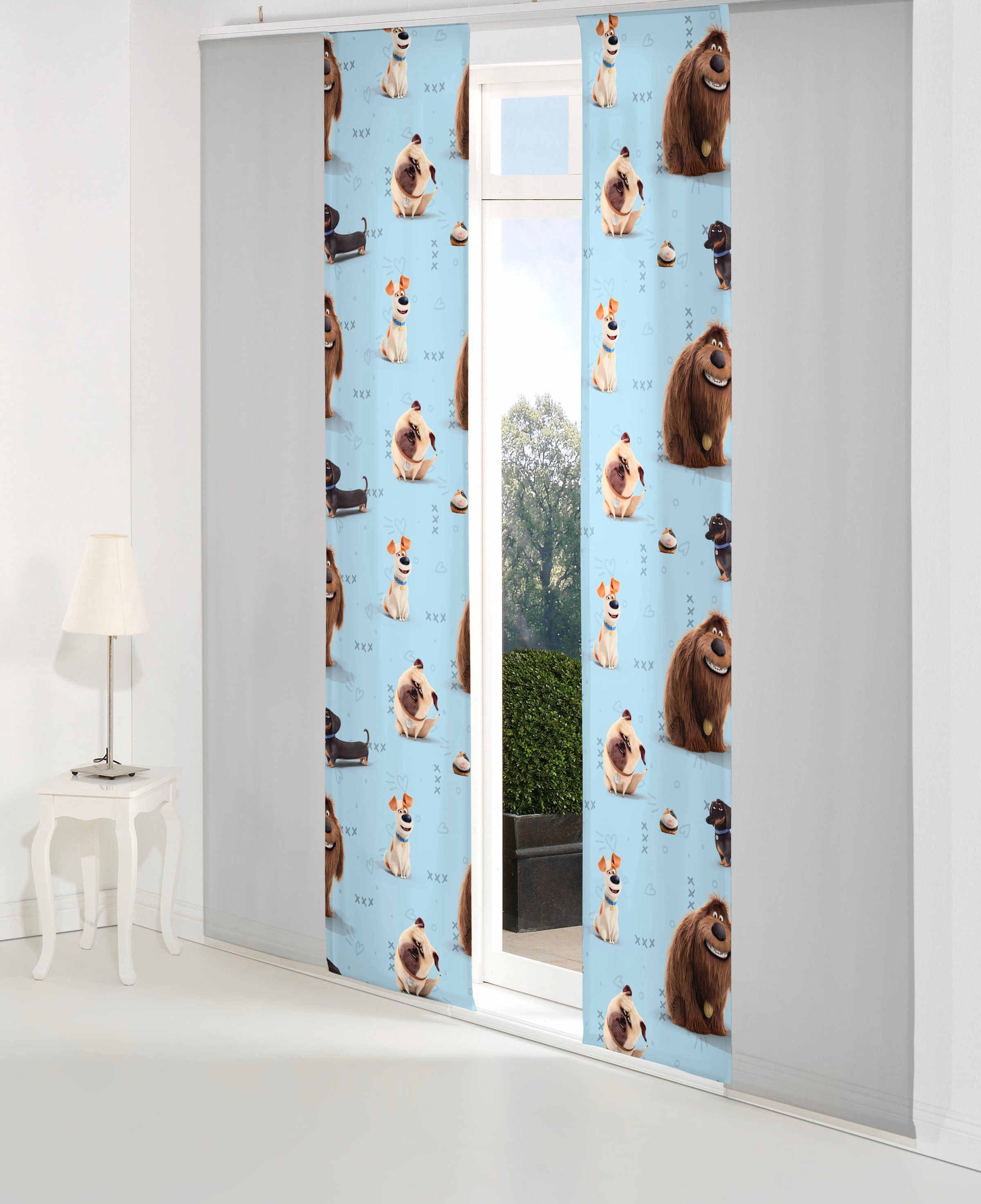 Wirth Schiebegardine »Pets« Paneelwagen 1 Stk. tlg. Universal Pictures günstig online kaufen