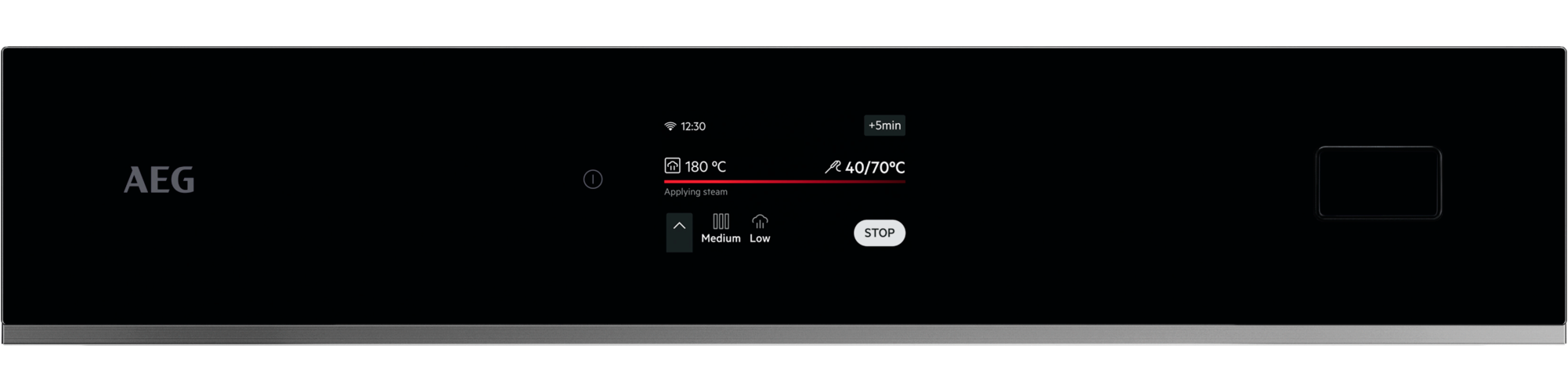 AEG Einbaubackofen Serie 8000 »TB8SB72WAB«, KI-Kochassistent, 100% Dampfgar günstig online kaufen