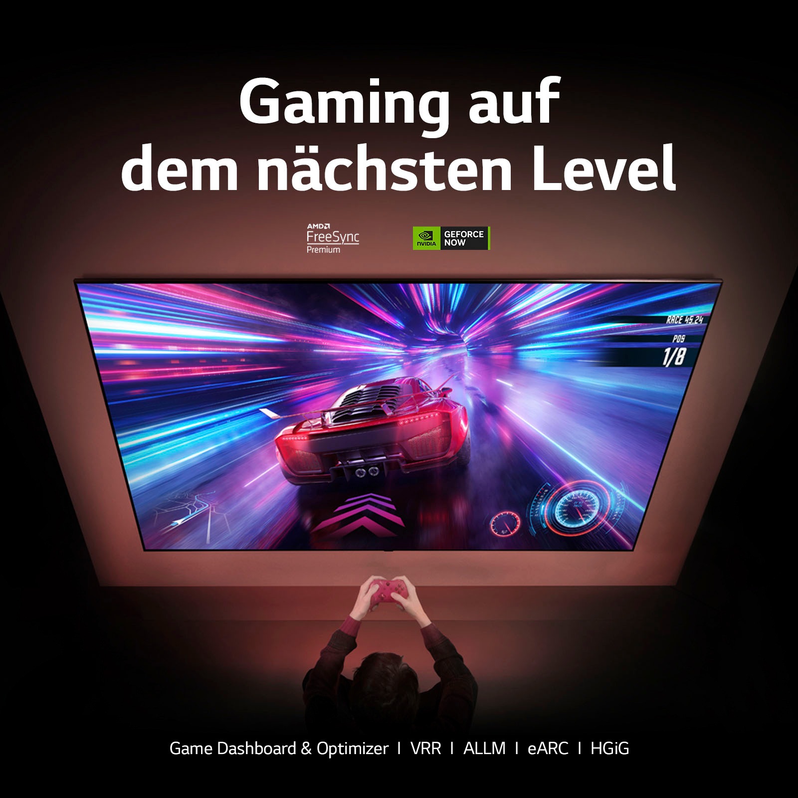 LG QNED-Fernseher »55QNED866RE«, 139 cm/55 Zoll, 4K Ultra HD, Smart-TV, QNED MiniLED,bis zu 120Hz,α7 Gen6 4K AI-Prozessor,Dolby Vision & Atmos