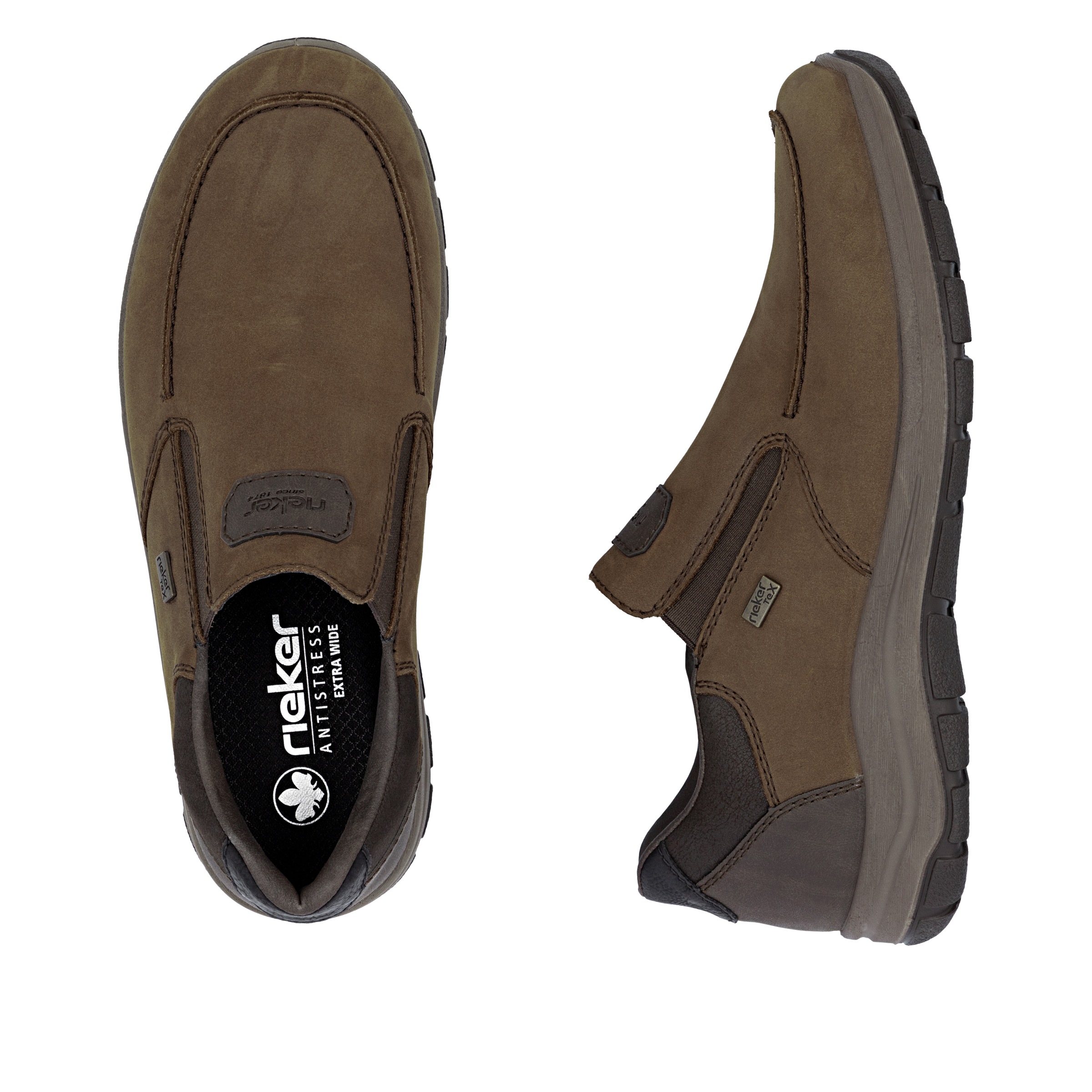 Rieker Slipper, Halbschuh, Schlupfschuh, Slip-on Sneaker mit riekerTEX-Membran