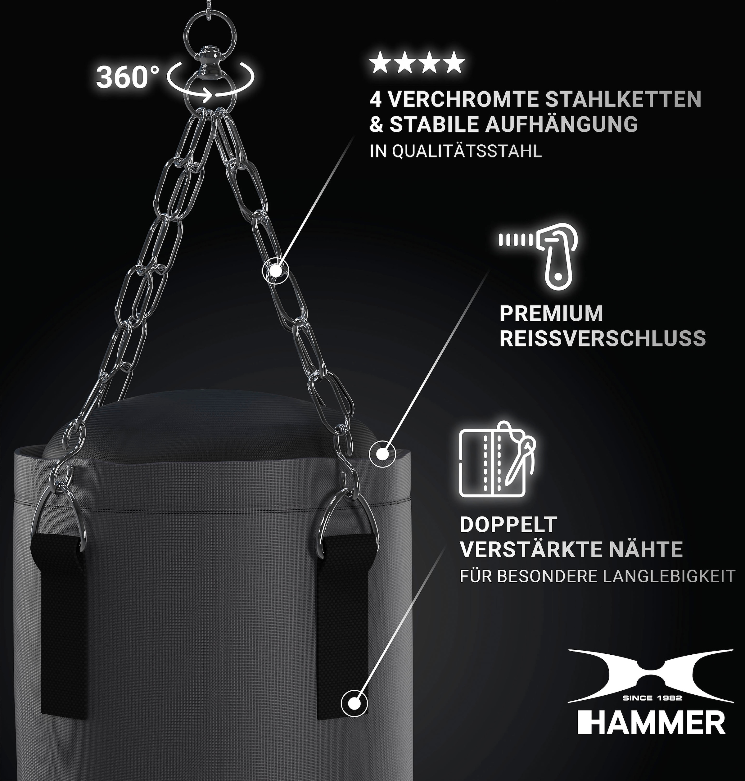 Hammer Boxsack online mit Boxhandschuhen) (Set, kaufen »Cobra«