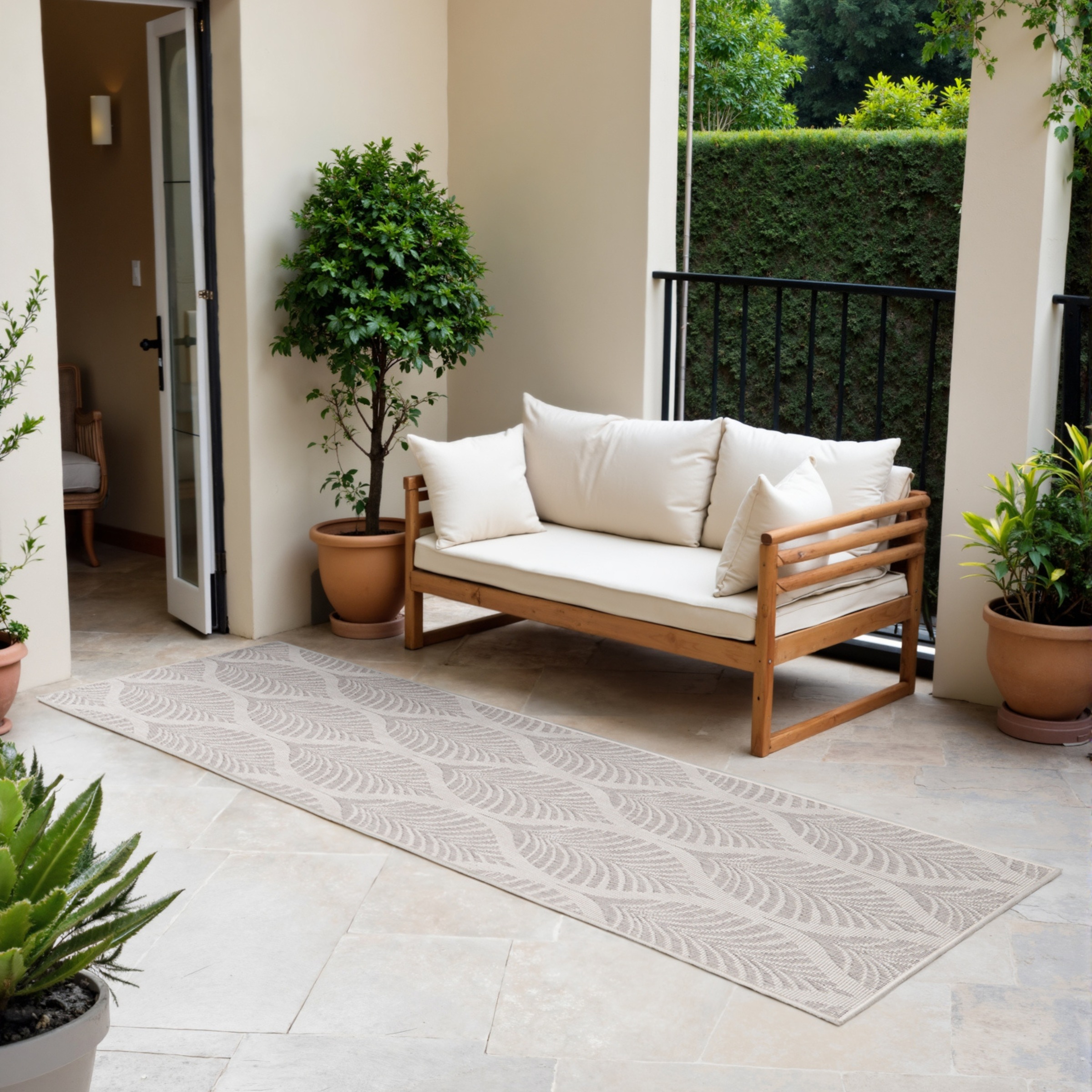 HANSE Home Outdoorteppich »Liora Wendeteppich«, rechteckig, 5 mm Höhe, Läuf günstig online kaufen