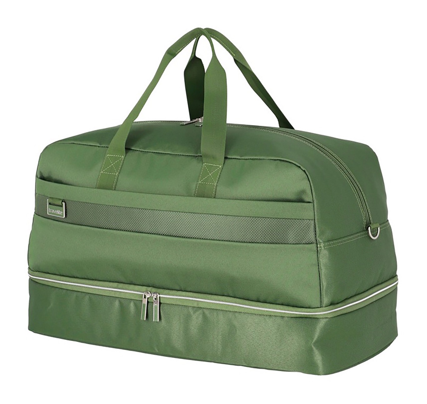 travelite Reisetasche »MIIGO Weekender mit Bodenfach«, Aufsteckfunktion und Bodenfach