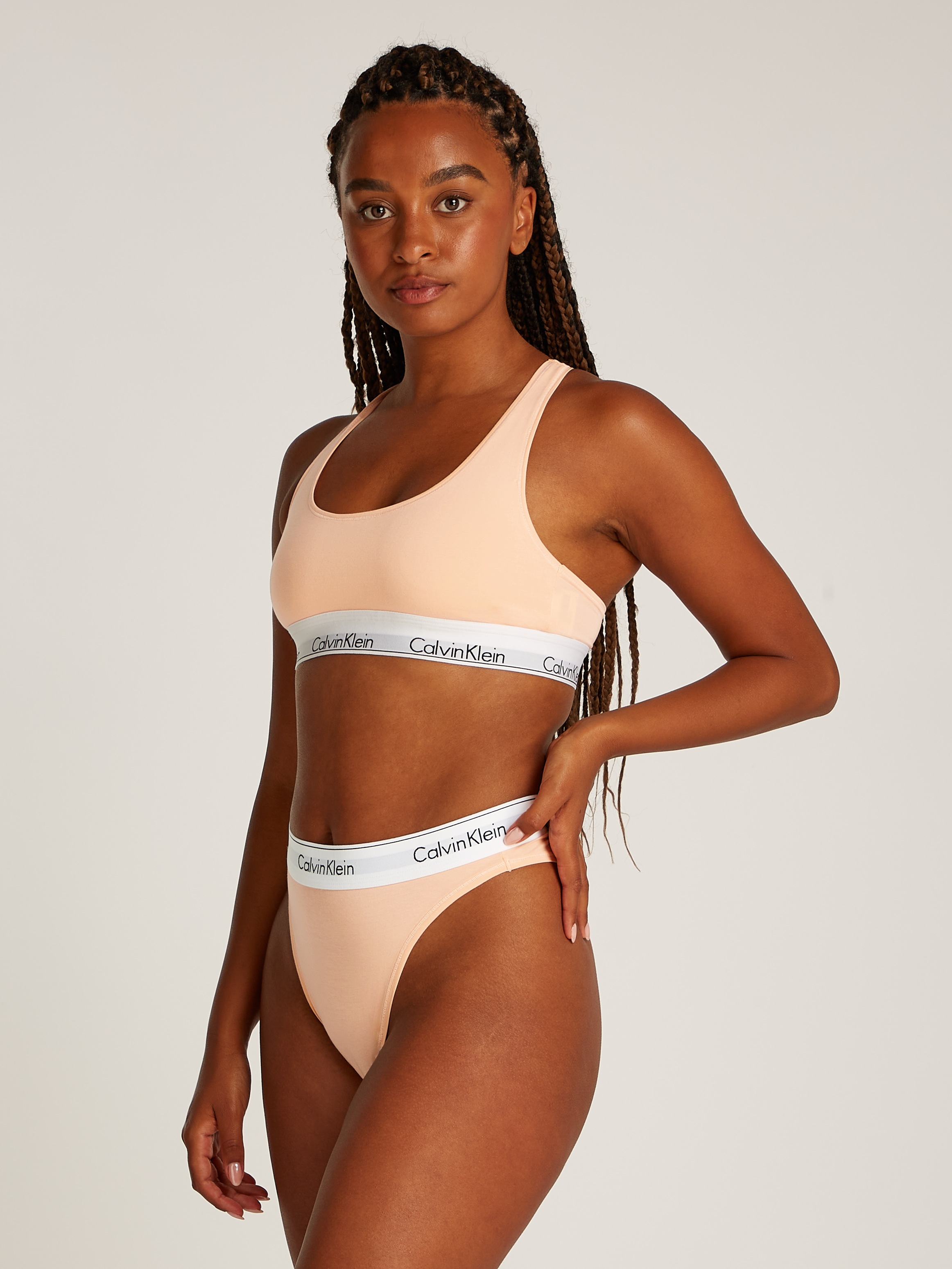 Calvin Klein Underwear Slip »HIGH LEG TANGA«, mit hohem Beinausschnitt