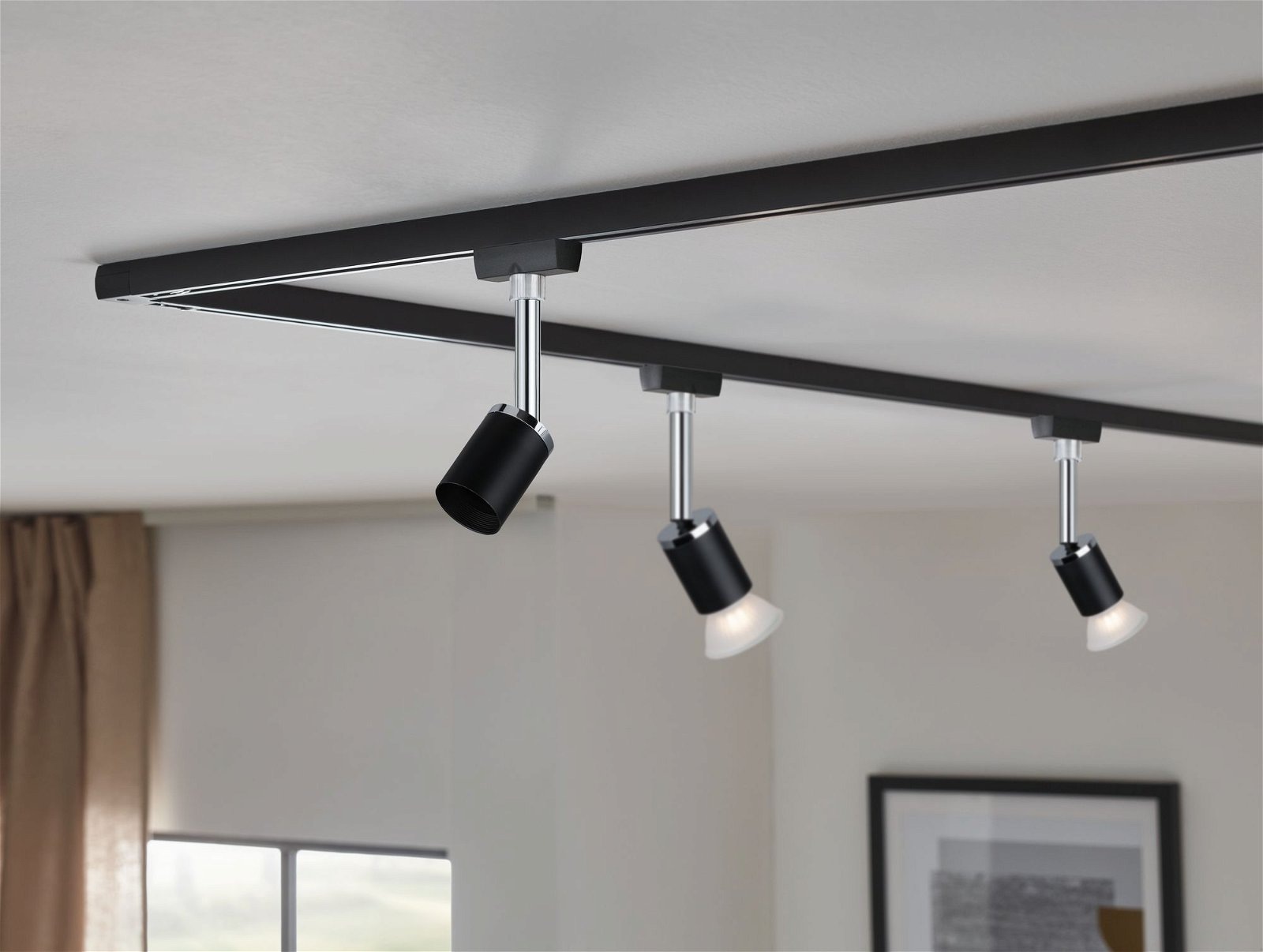 Paulmann Schienensystem-Leuchten »URail Schienenspot Pure II Einzelspot GU1 günstig online kaufen