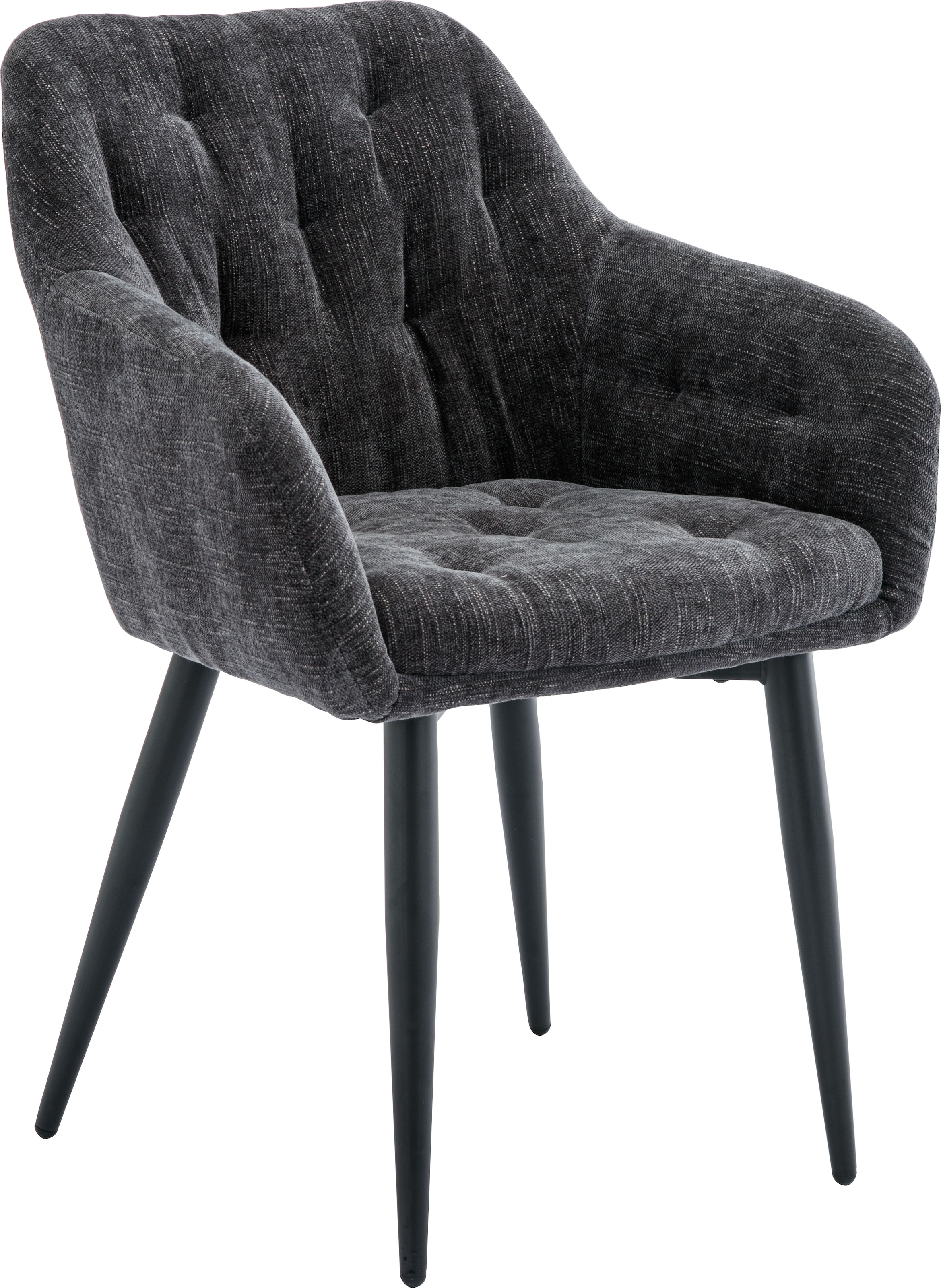 Home affaire Esszimmerstuhl »Cannes«, (Set), 2 St., Boucle, mit Bouclé Bezug