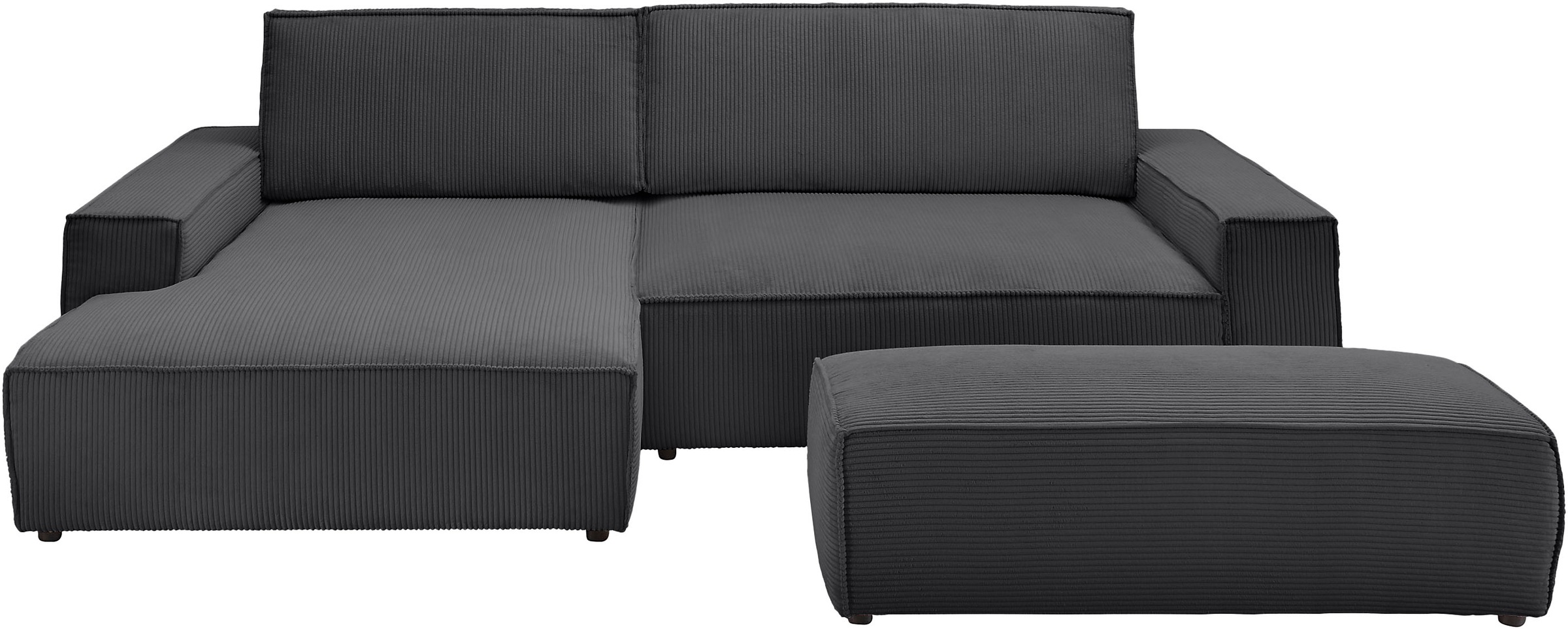 Home affaire Polsterecke »SHERWOOD XXL tief, L-Form, Schlaffunktion, Bigsof günstig online kaufen