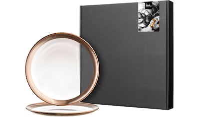 Salatteller »KAYA COPPER«, (Set, 2 St.)