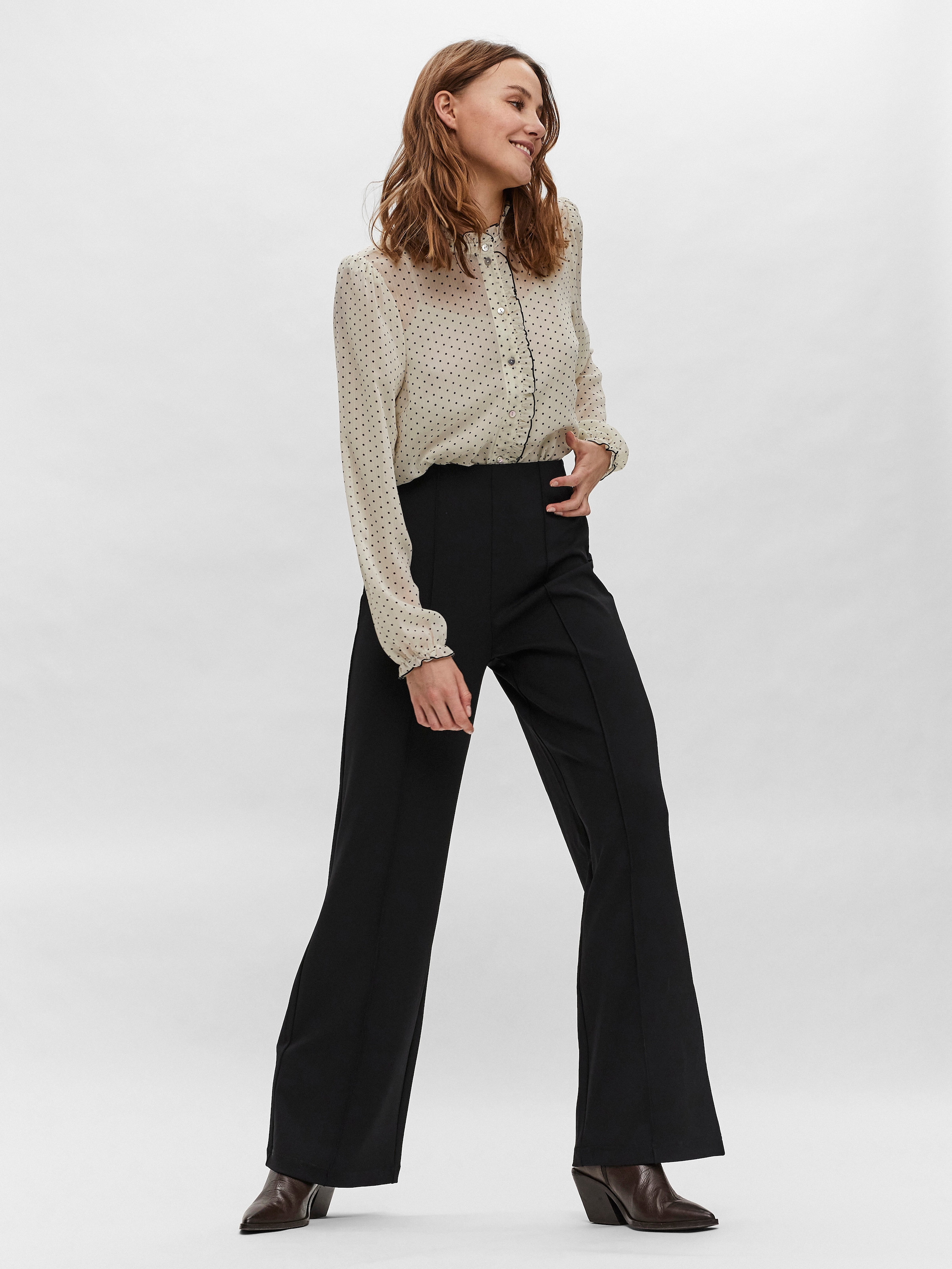 Vero Moda Schlupfhose »VMBECKY HR WIDE PULL ON PANT«  Sommerhose