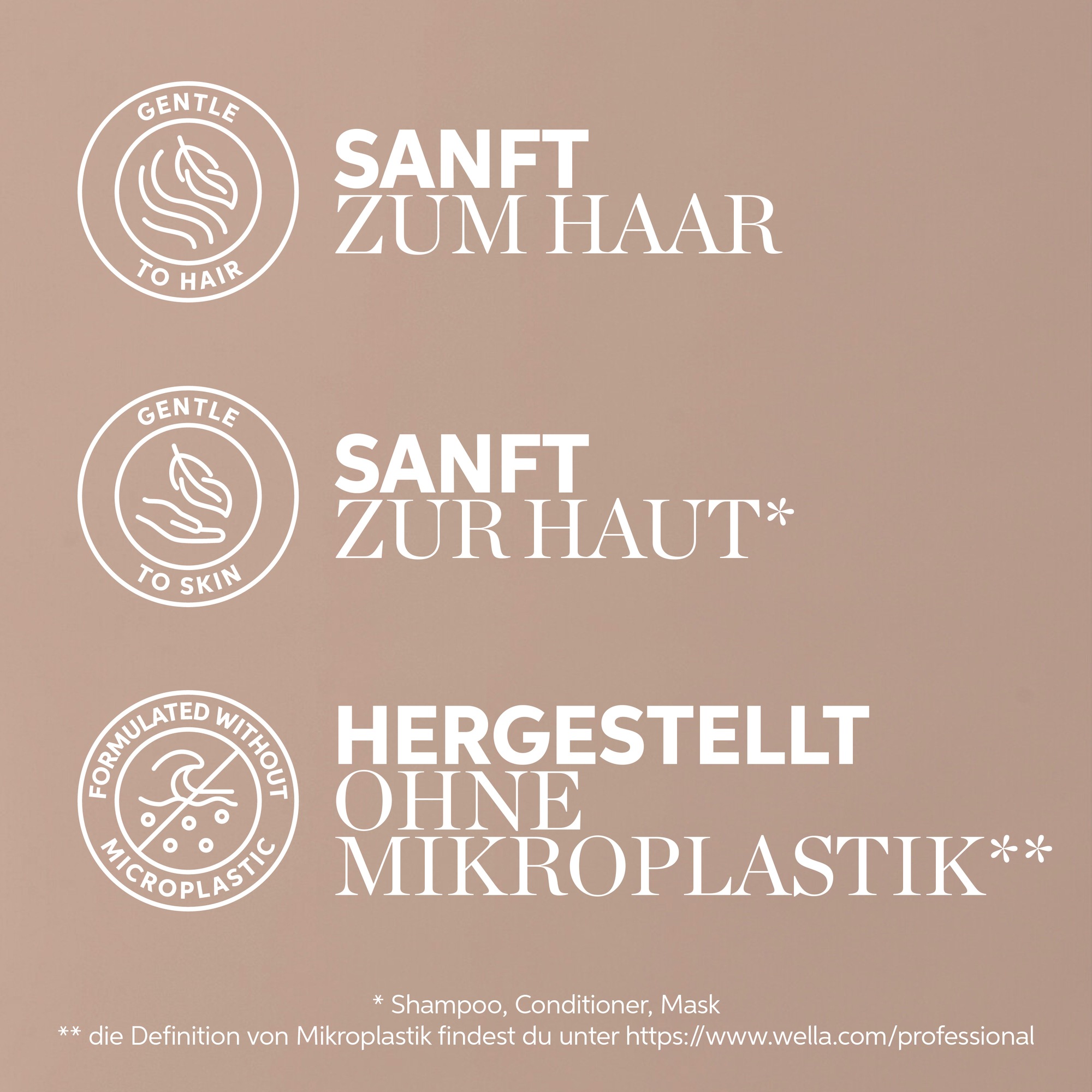 Wella Professionals Haarshampoo »Fusion Shampoo« bessere Kämmbarkeit, reparierend und schützend, ohne Mikroplastik