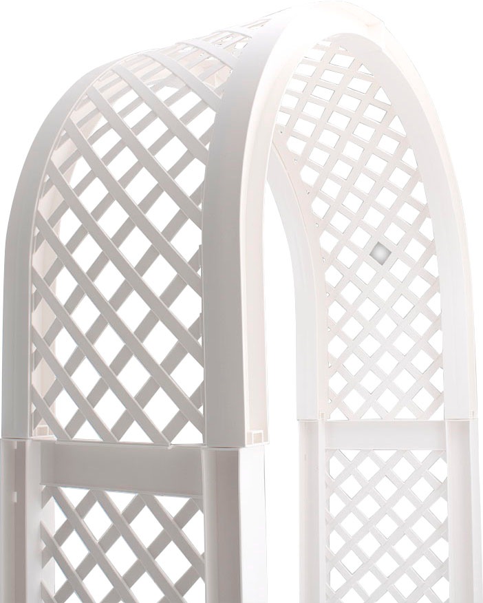 KHW Rosenbogen BxTxH: 174x43x207 cm, inkl. 2 Pflanzkästen