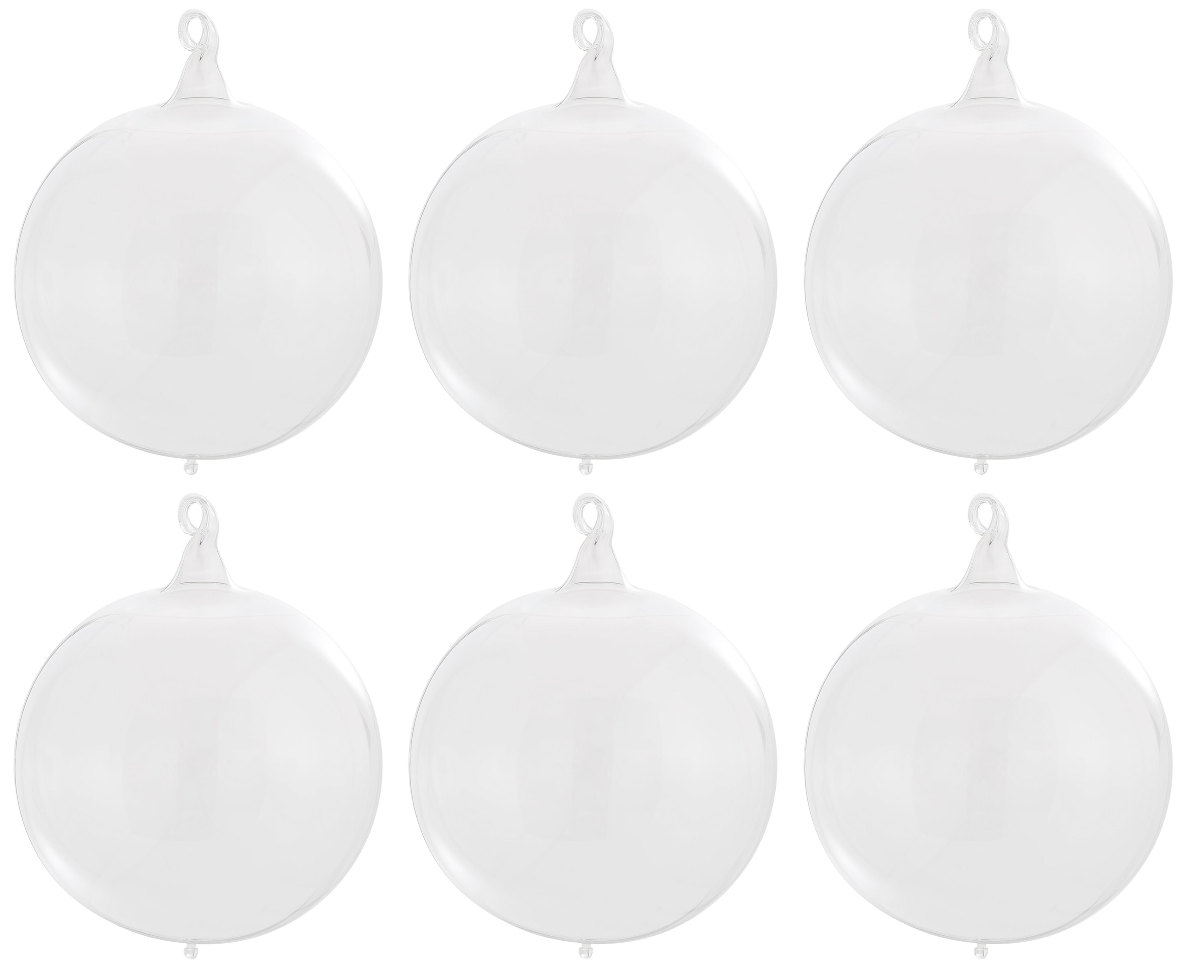 OTTO products Weihnachtsbaumkugel »Raffael, Weihnachtsdeko,  Christbaumschmuck, Christbaumkugeln Glas«, (Set, 6 St.), aus Glas bestellen