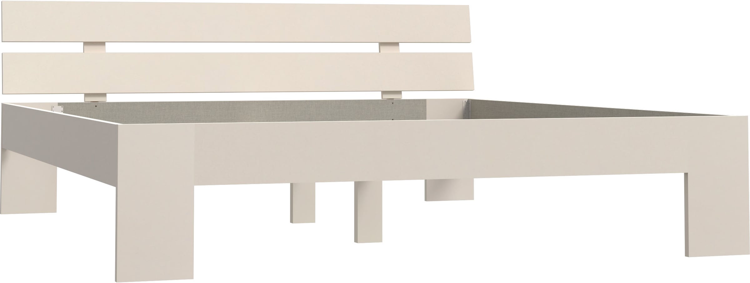 FORTE Bettgestell »Ingalil« B/H/T 165,1/78/209,4 cm günstig online kaufen