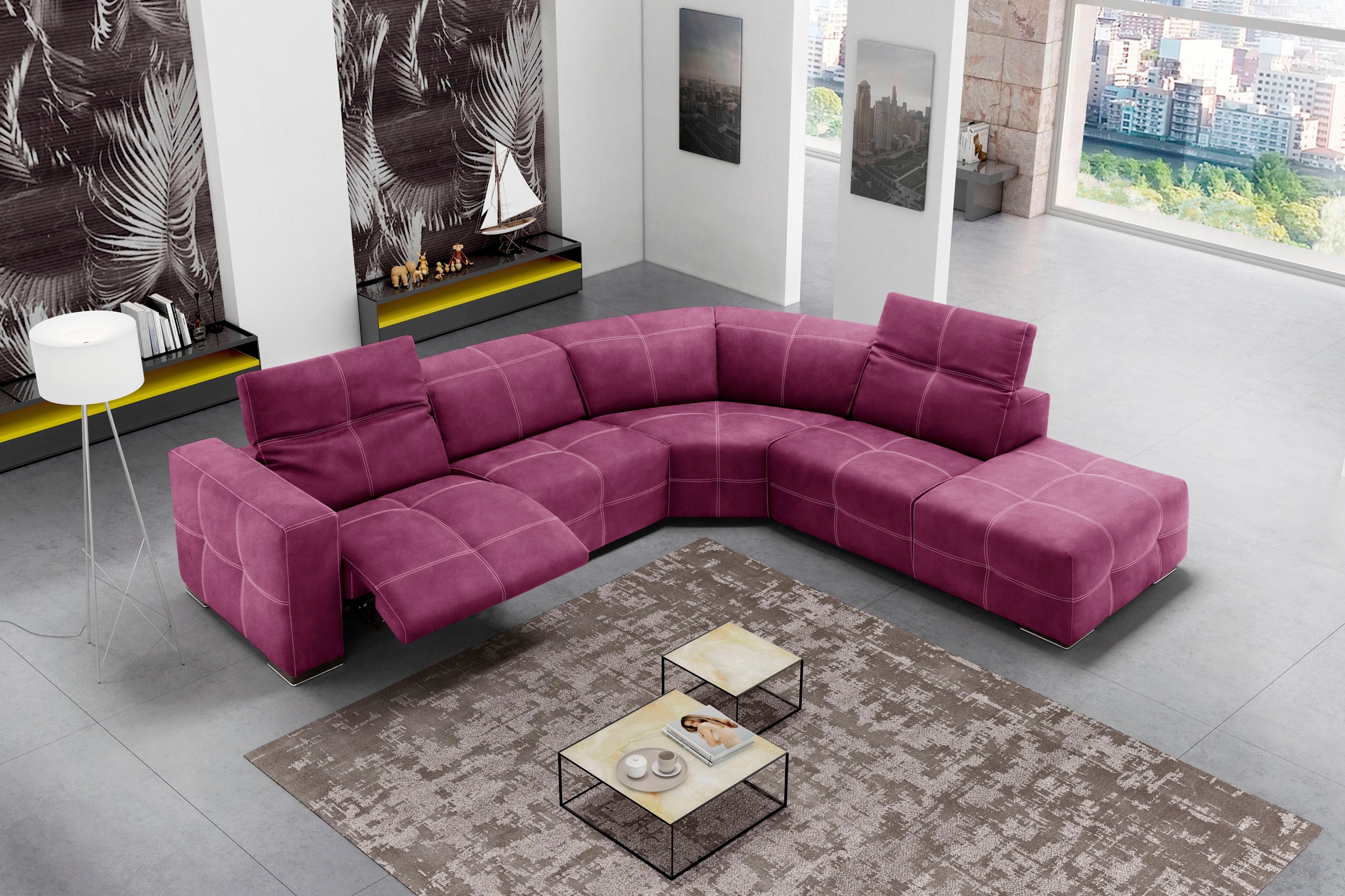 Egoitaliano Ecksofa »Sauvanne, Designsofa der Extraklasse, elegant und bequ günstig online kaufen