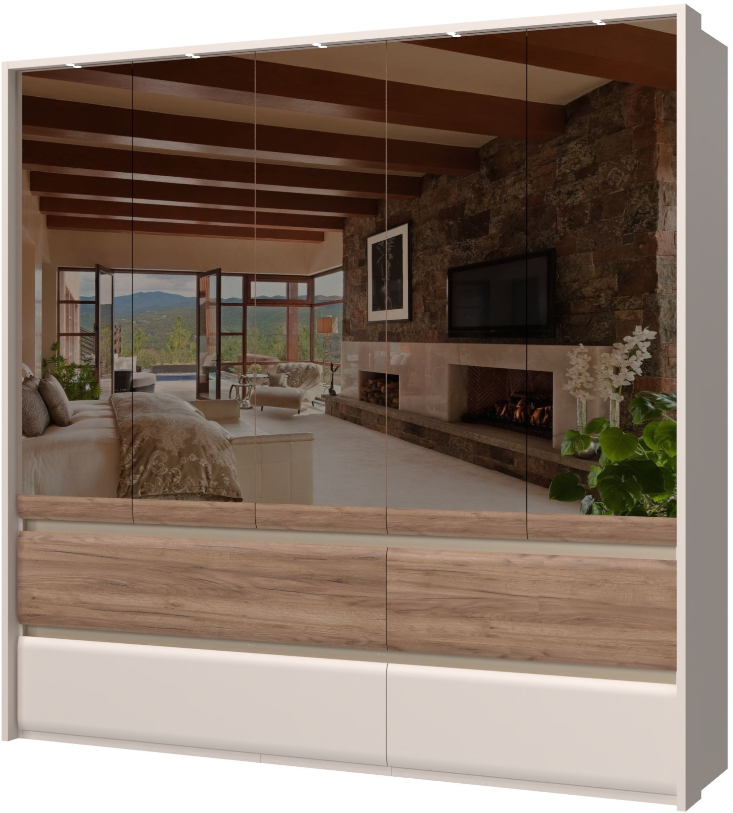 OTTO home Kleiderschrank "Invictus, UV lackiert, kratzfest, FSC-zertifizier günstig online kaufen