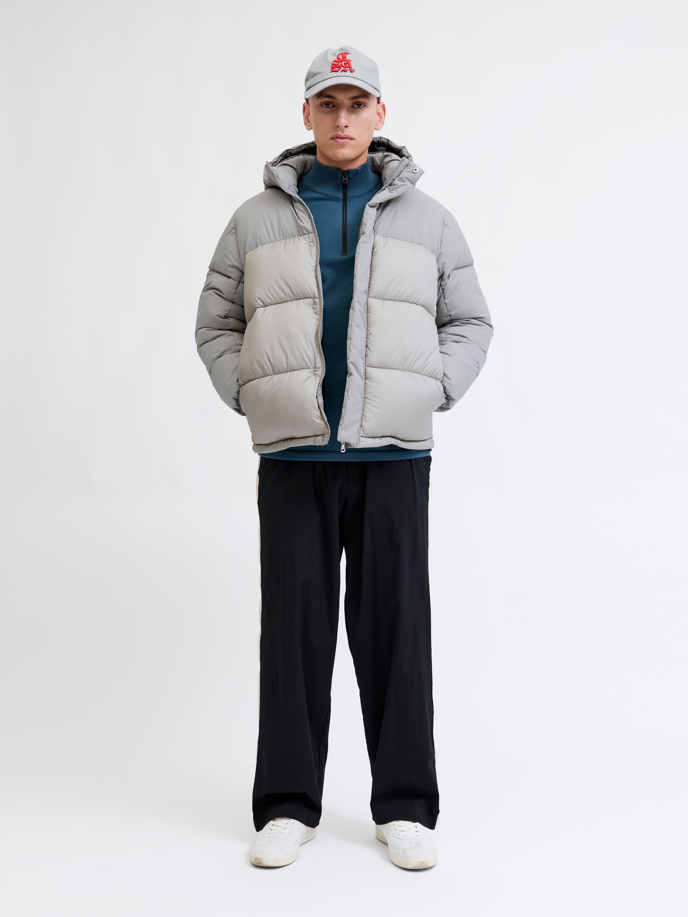 Jack & Jones Steppjacke »JCOUNION PUFFER JACKET SN«, mit Kapuze