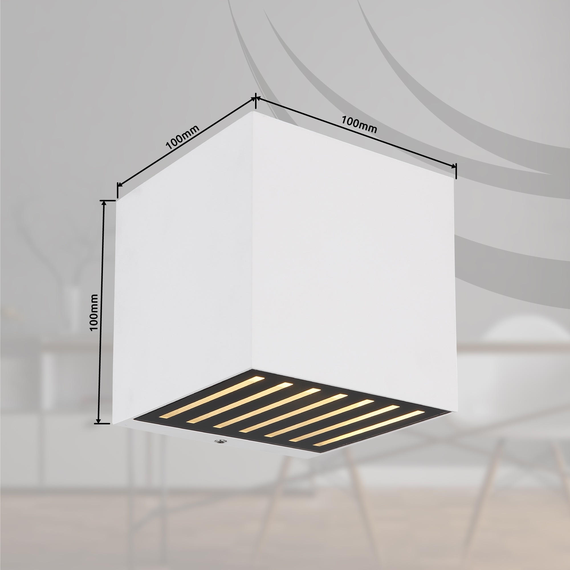 GLOBO LIGHTING LED Außen-Wandleuchte »ILLI«, Leuchtmittel LED-Modul | LED fest integriert, Außenbereich/IP54/Lichtschein: auf- und abwärts/Hauswand