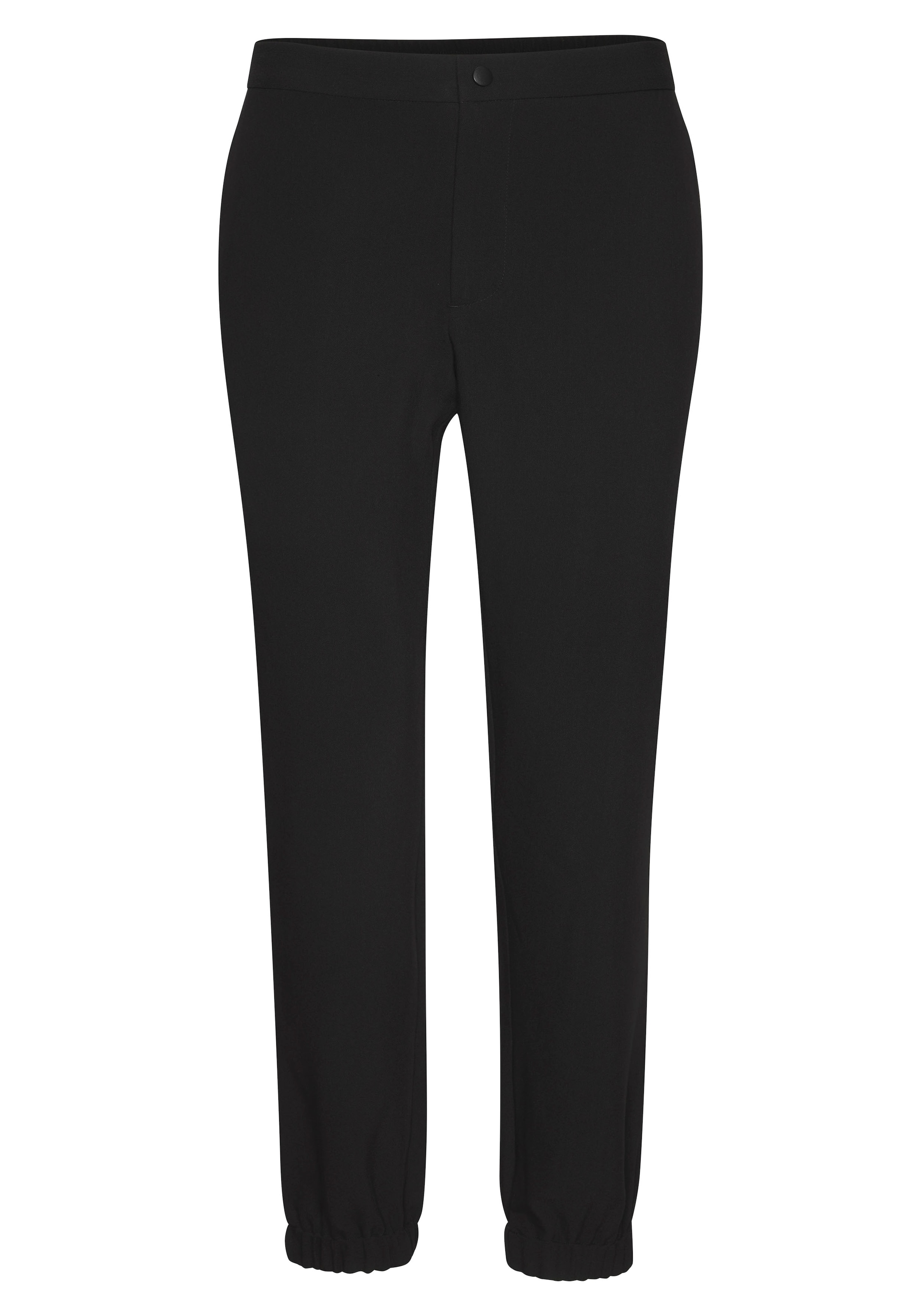 John Devin Stoffhose »mit elastischen Bündchen«  , aus leicht dehnbarer Webqualität