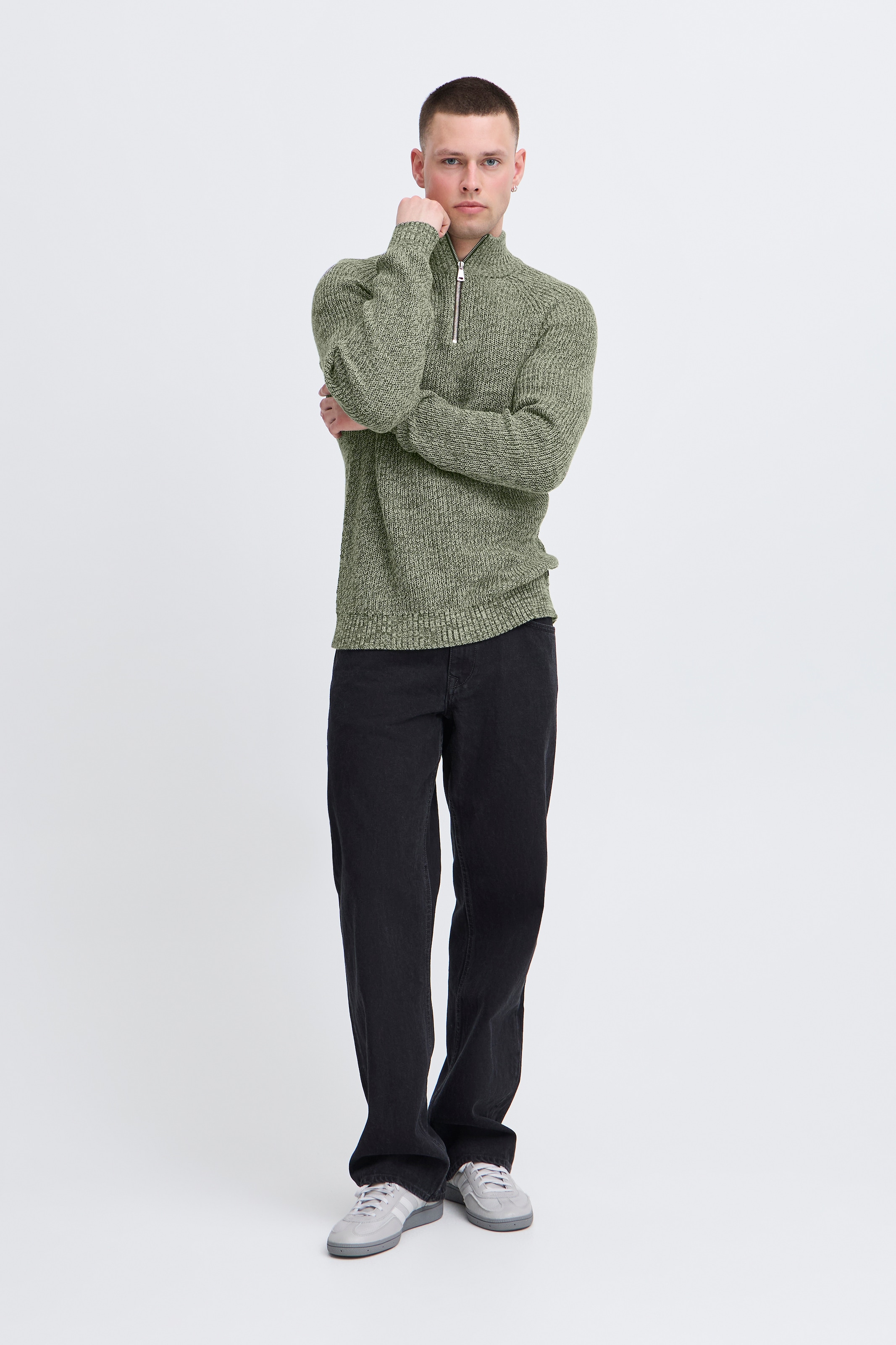 Blend Stehkragenpullover »BHDARIK HALFZIPP«