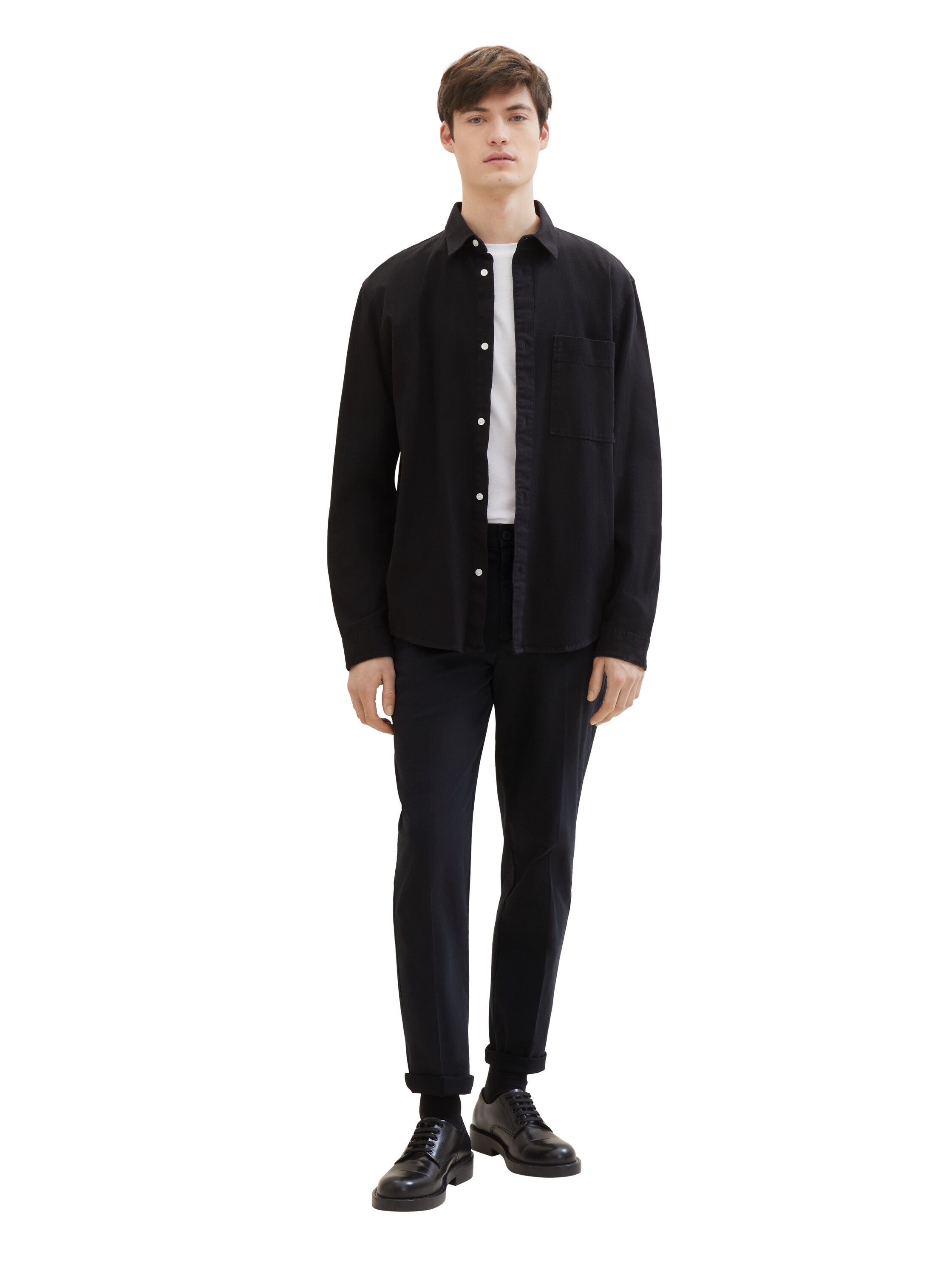 TOM TAILOR Denim Chinohose, mit Stretch-Anteil