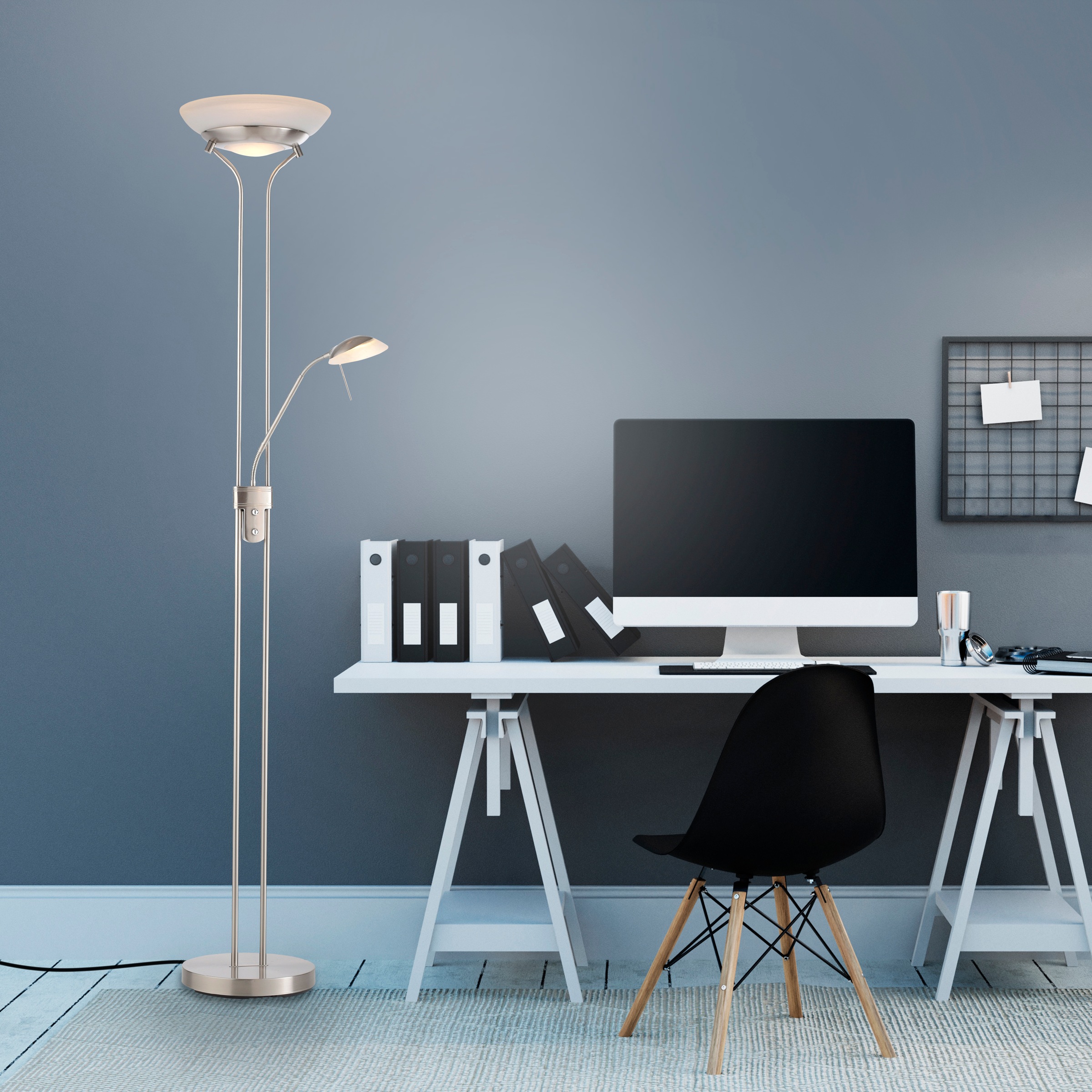 JUST LIGHT Stehlampe »ZAHARA«, 2 flammig, Leuchtmittel LED-Board-LED-Board günstig online kaufen