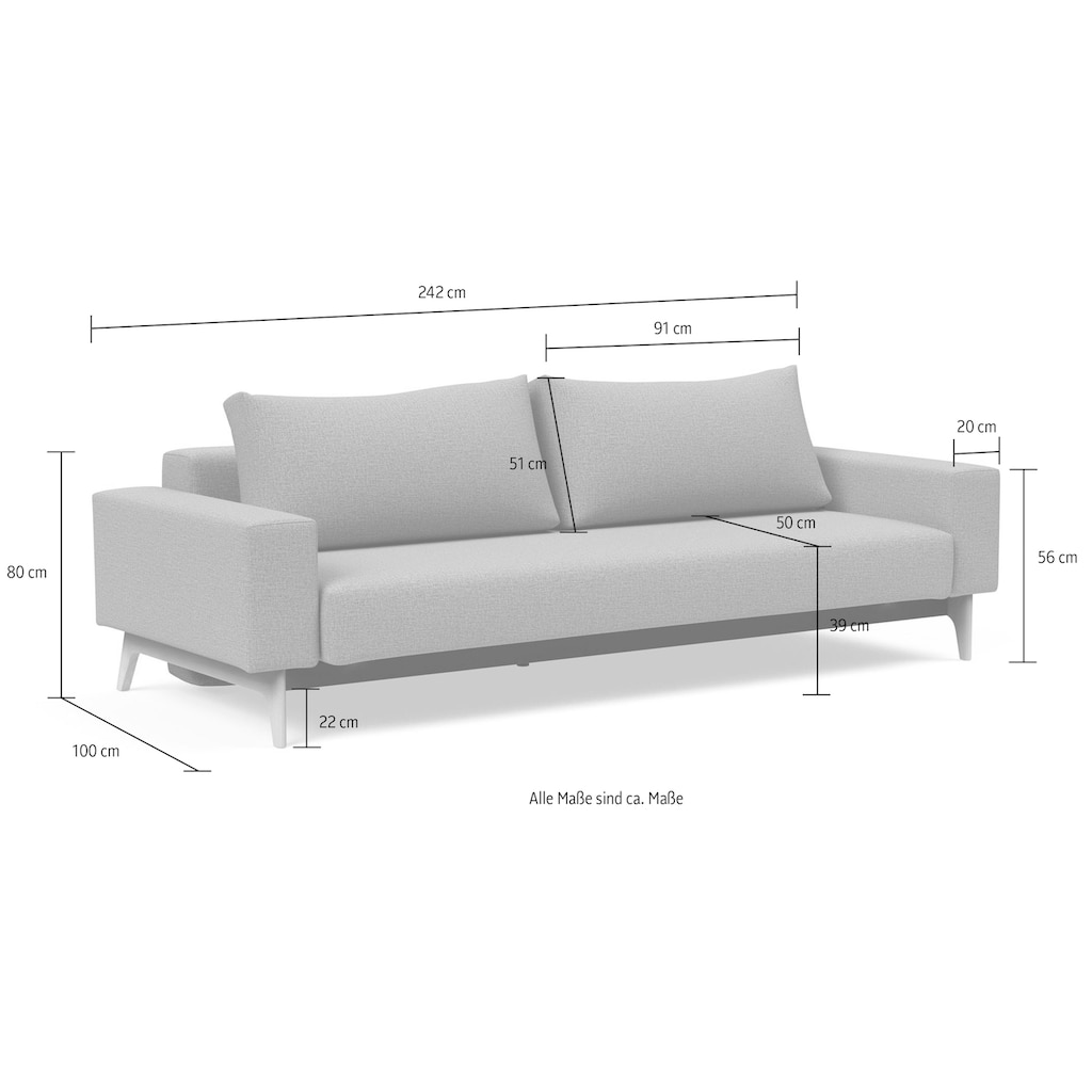 INNOVATION LIVING ™ Schlafsofa »IDUN«