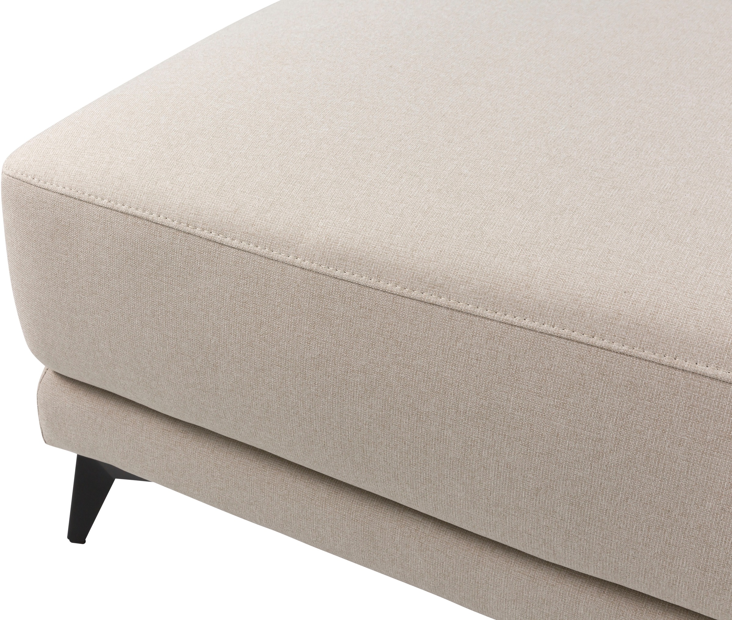 OTTO home Ecksofa »LEWII, L-Form, 213 cm - elektr. Relaxfunktion« mit USB A/C-Anschluss. Federkern, verstellbaren Kopfstützen, Webstoff