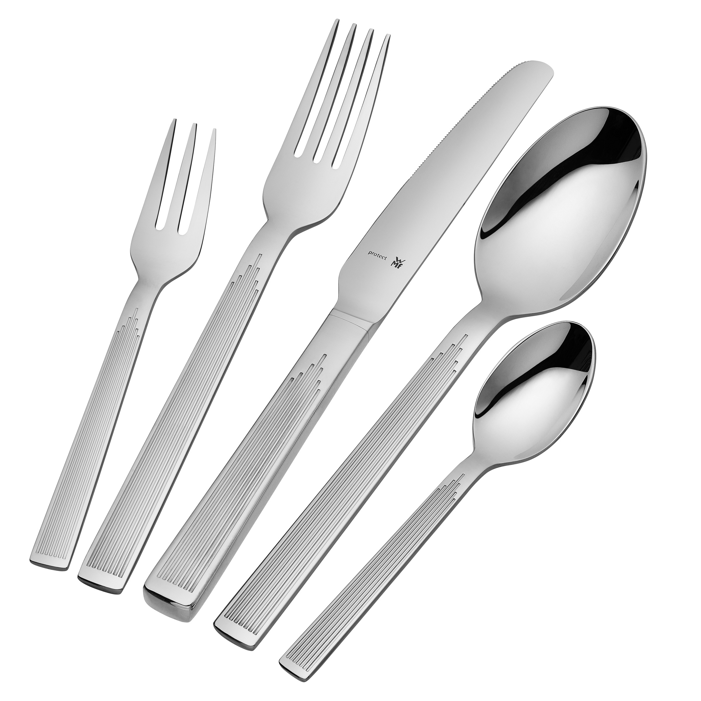 WMF Besteck-Set »Art Deco«, (Set, 30 tlg.), ergonomisch, Cromargan protect günstig online kaufen