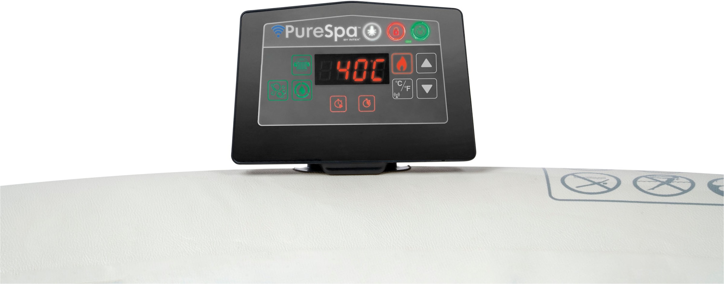 Intex Whirlpool »Glow Deluxe« 145 cm Durchmesser