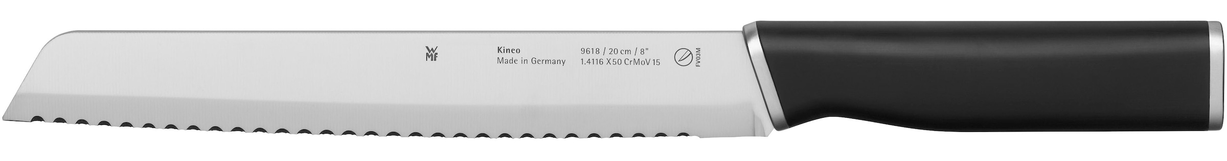 WMF Brotmesser »Kineo« 20 cm, hochwertiger Edelstahl, ausgezeichnete Balanc günstig online kaufen