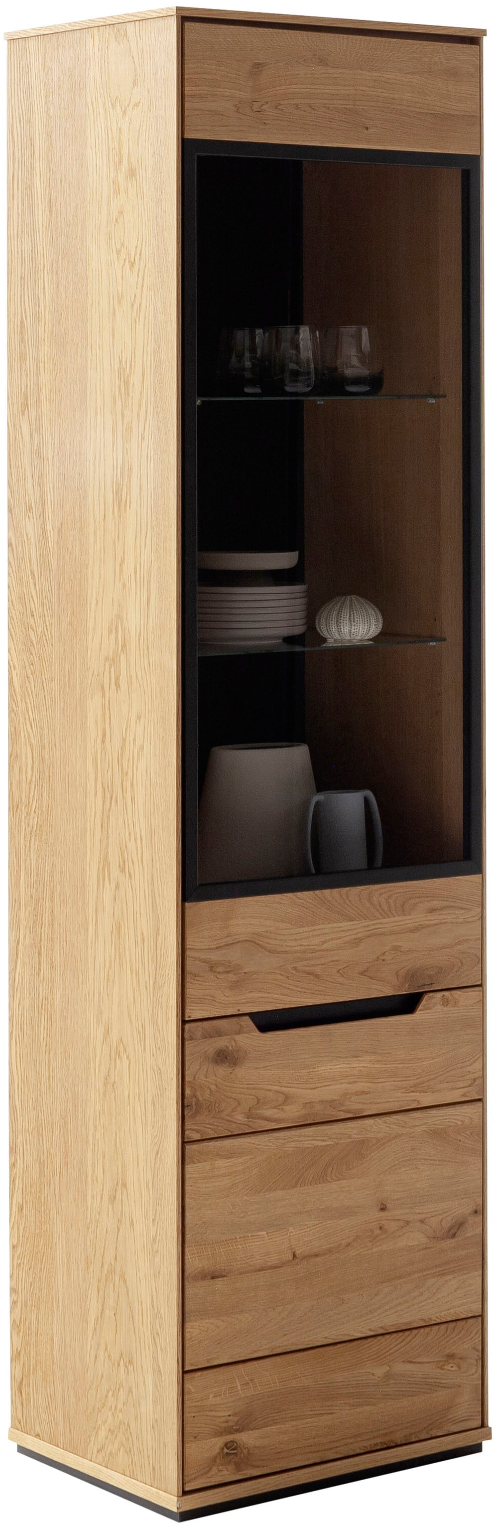 MCA living Standvitrine »Araya Vitrine«, (1 St.), Türen gedämpft