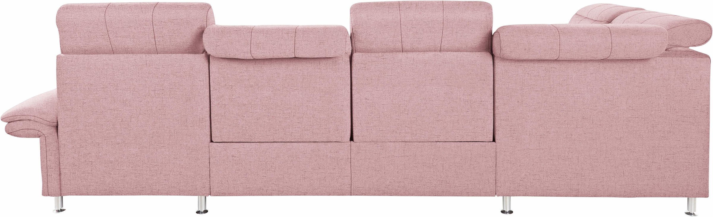 PLACES OF STYLE Wohnlandschaft »Manhattan U-Form« 2 Sitze mit elektrischer Relaxfunktion, verstellbare Armlehnen