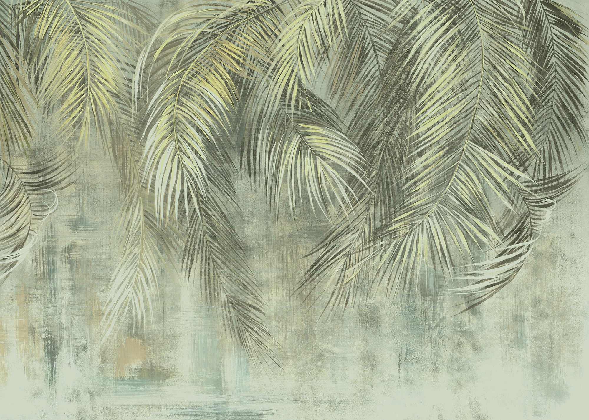 Komar Vliestapete »Palm Fronds«, 350x250 cm (Breite x Höhe) online kaufen