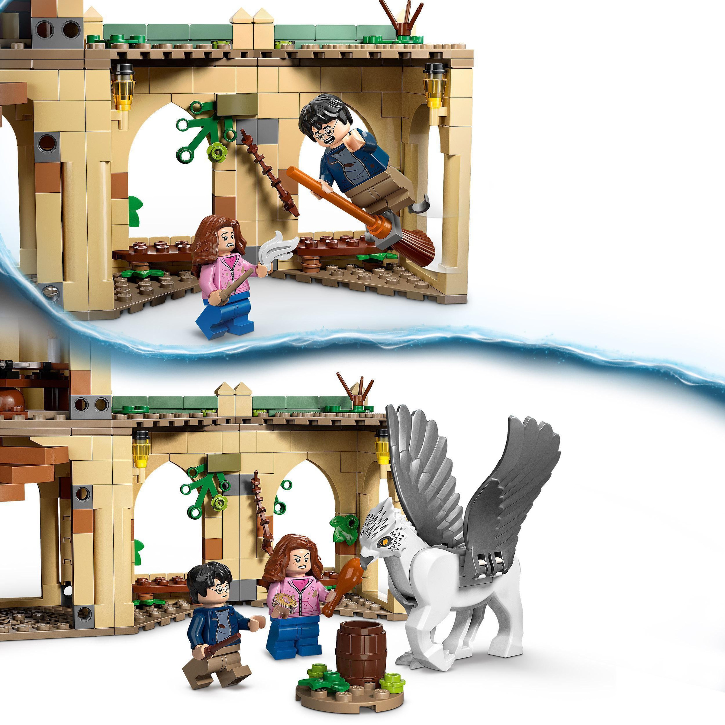 LEGO® Konstruktionsspielsteine »Hogwarts™: Sirius’ Rettung (76401), LEGO® Harry Potter™«, (345 St.), Made in Europe