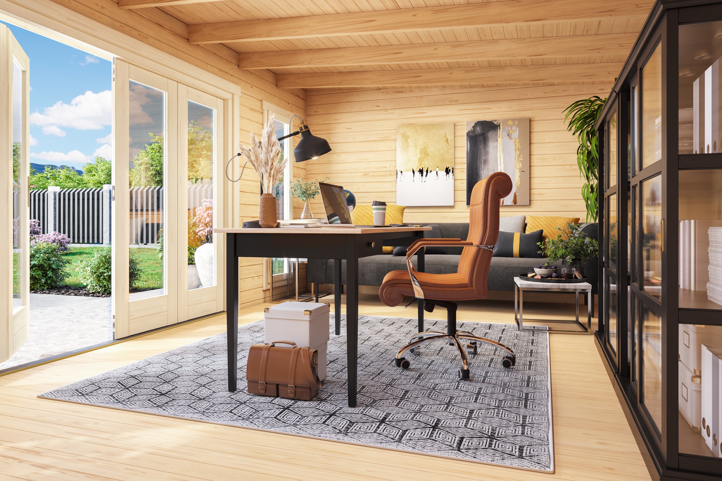 Nordic Holz Gartenhaus »SUSSEX 2«