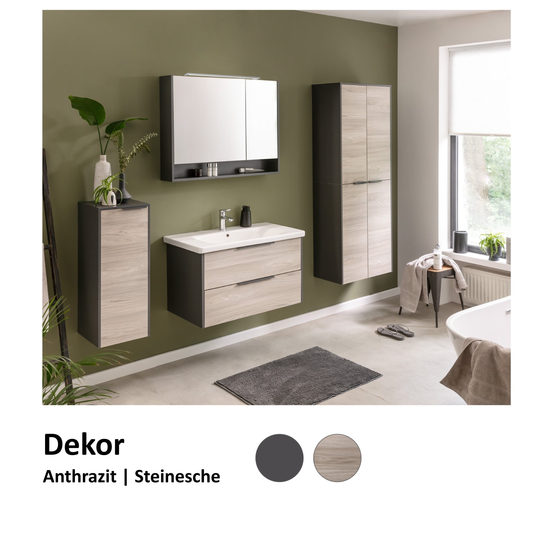 FACKELMANN Badmöbel-Set, (3 St.)