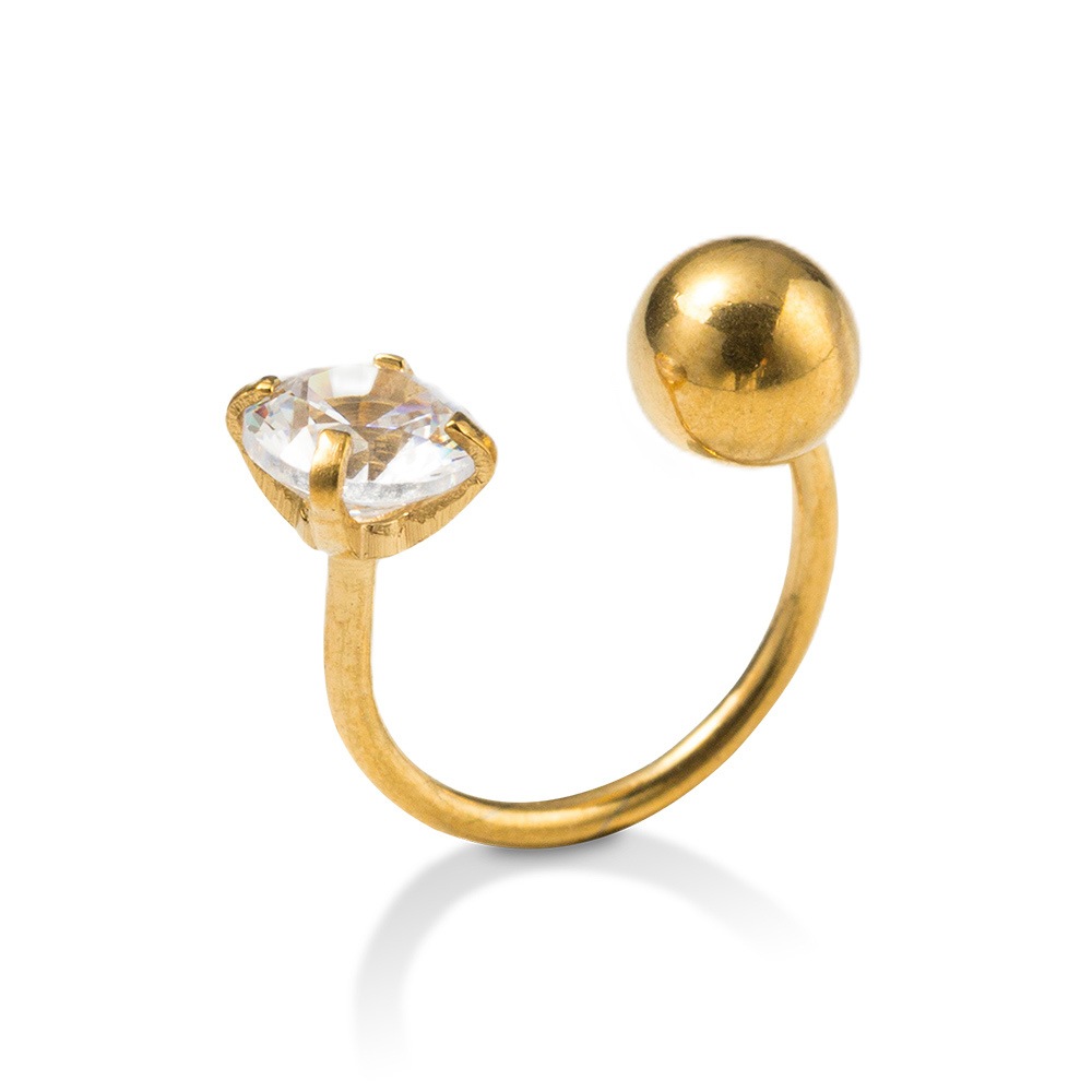 Firetti Paar Ohrstecker »Schmuck Geschenk Edelstahl Ohrschmuck Ohrringe« Made in Germany - mit Zirkonia (synth.)