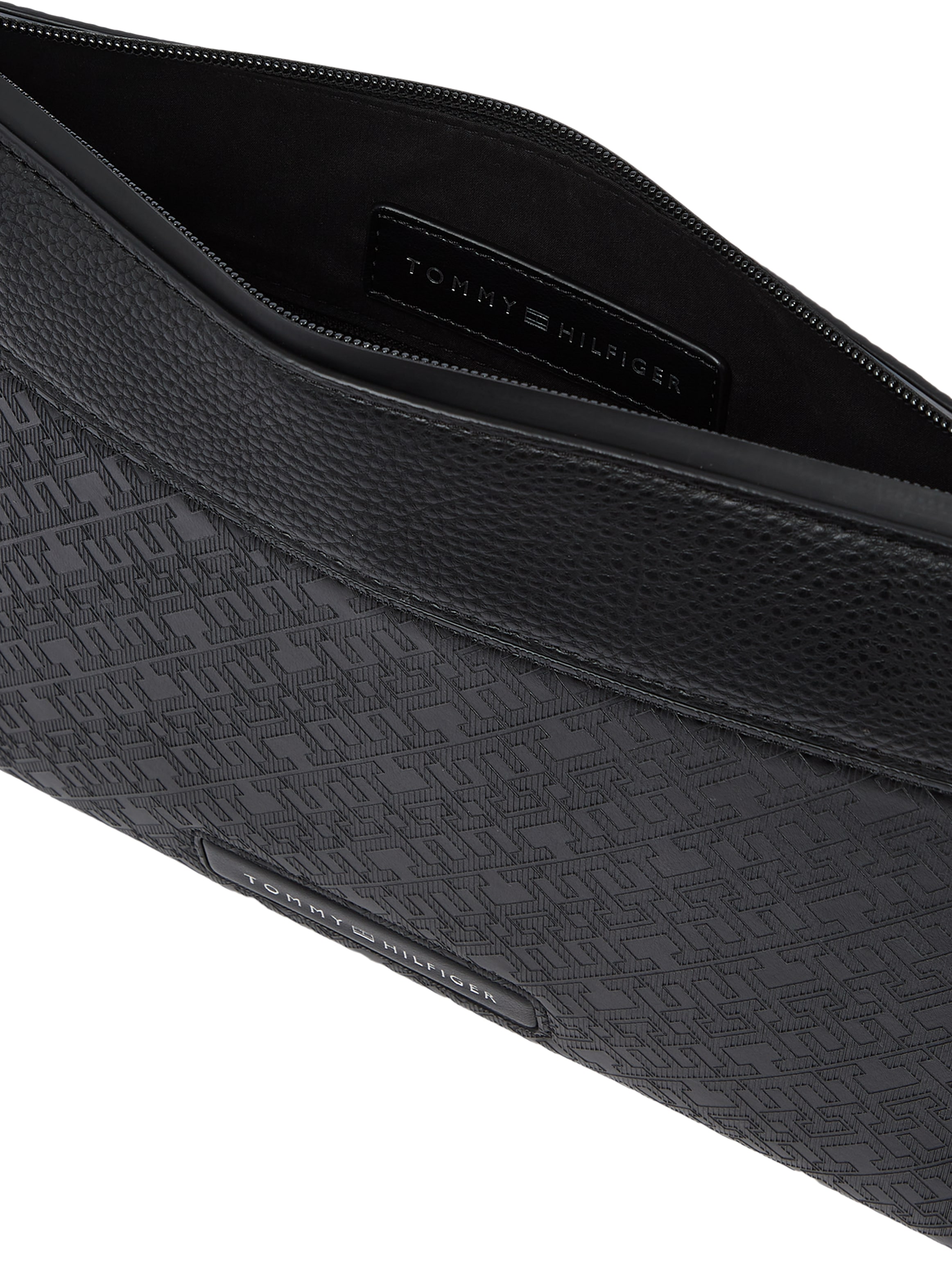 Tommy Hilfiger Geldbörse »TH MONOGRAM POUCH«, Men Geldbeute, Mini Geldbeutel, Schlüsseltasche mit Logoschriftzug