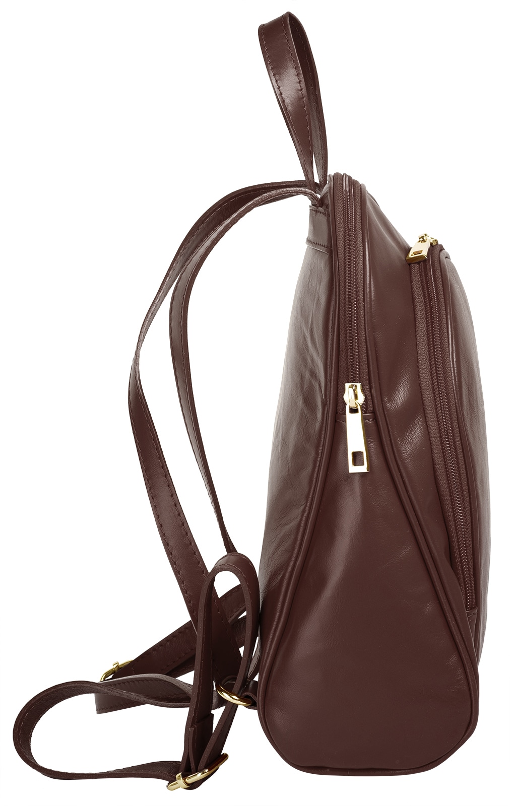 Cluty Cityrucksack, echt Leder, Made in Italy