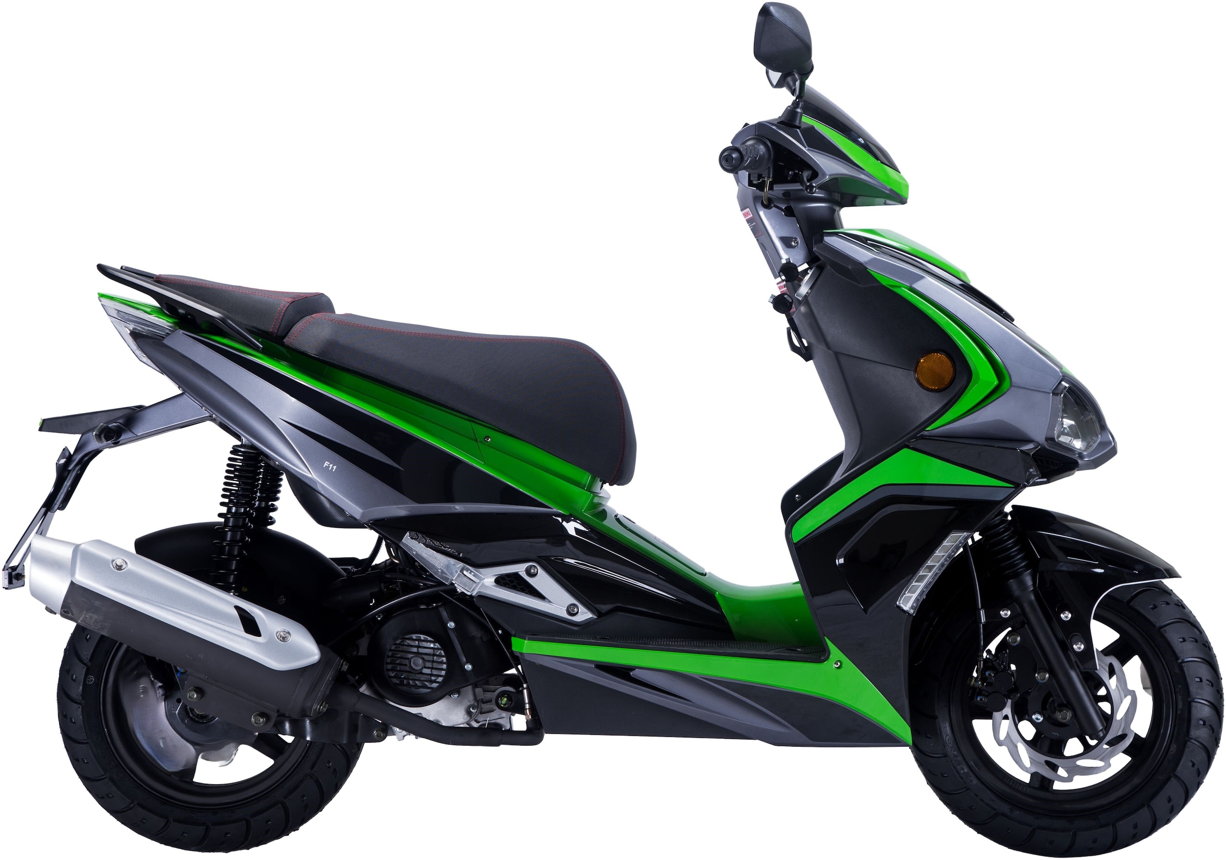 GT UNION Motorroller »Striker 45«, 49,5 cm³, 45 km/h, Euro 5, 3 PS, Luftgekühlter Motor