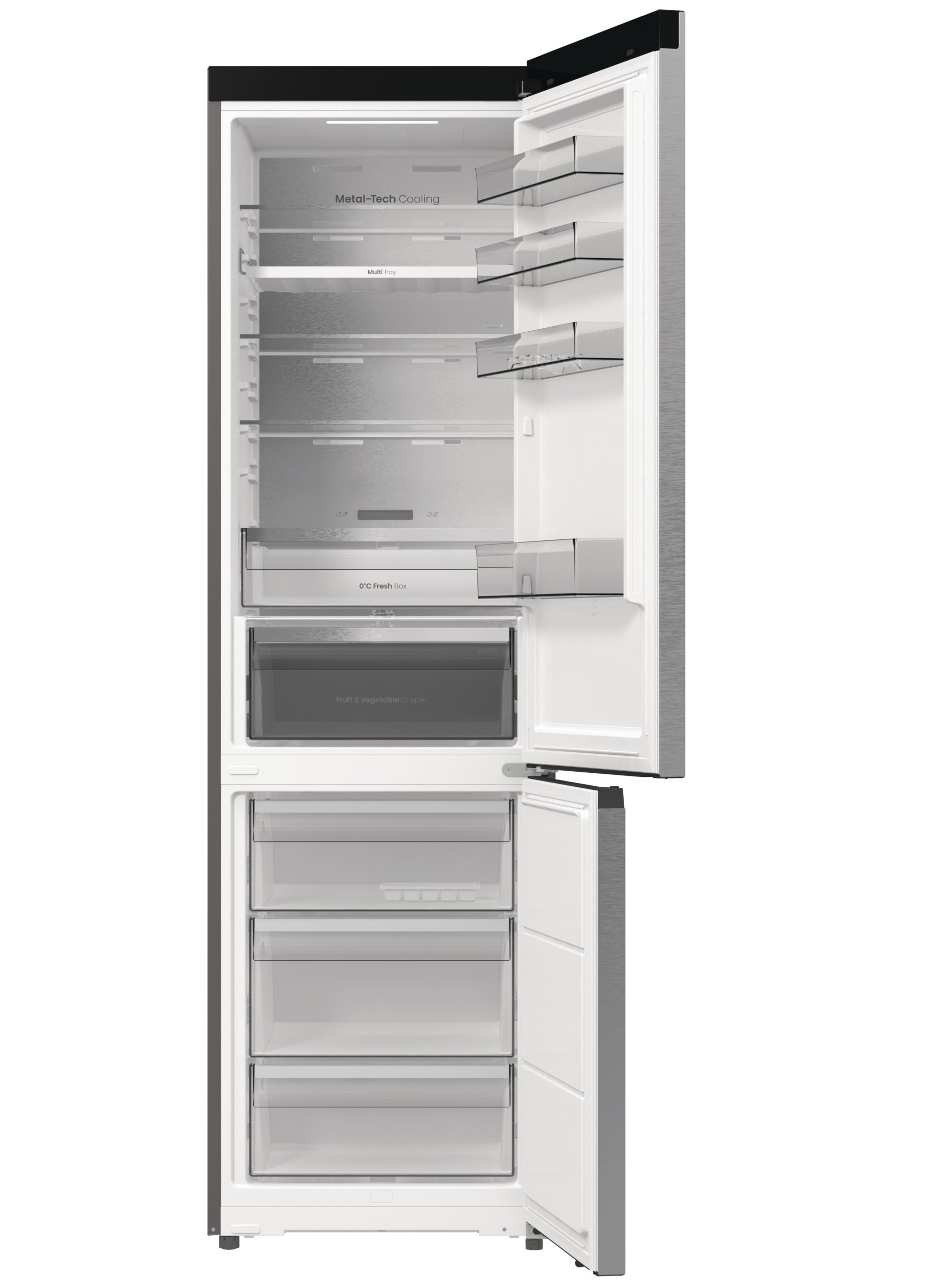 Hisense Kühl-/Gefrierkombination »RB5P410SACC«, BigVolume - 413 Liter Volumen