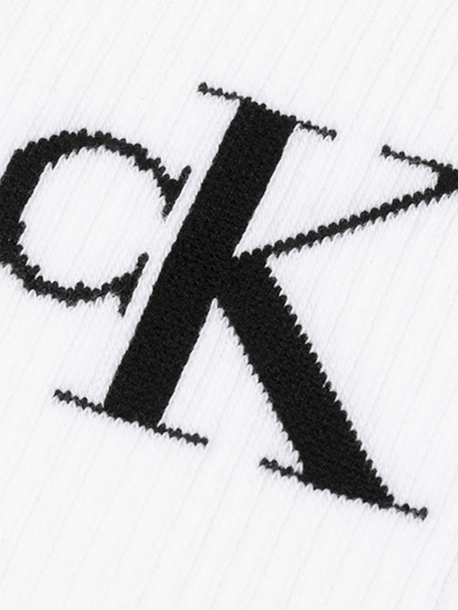 Calvin Klein Jeans Socken »CKJ MEN SOCK 4P MONOGRAM ECOM«, (4 Paar), mit Logo am Schaft
