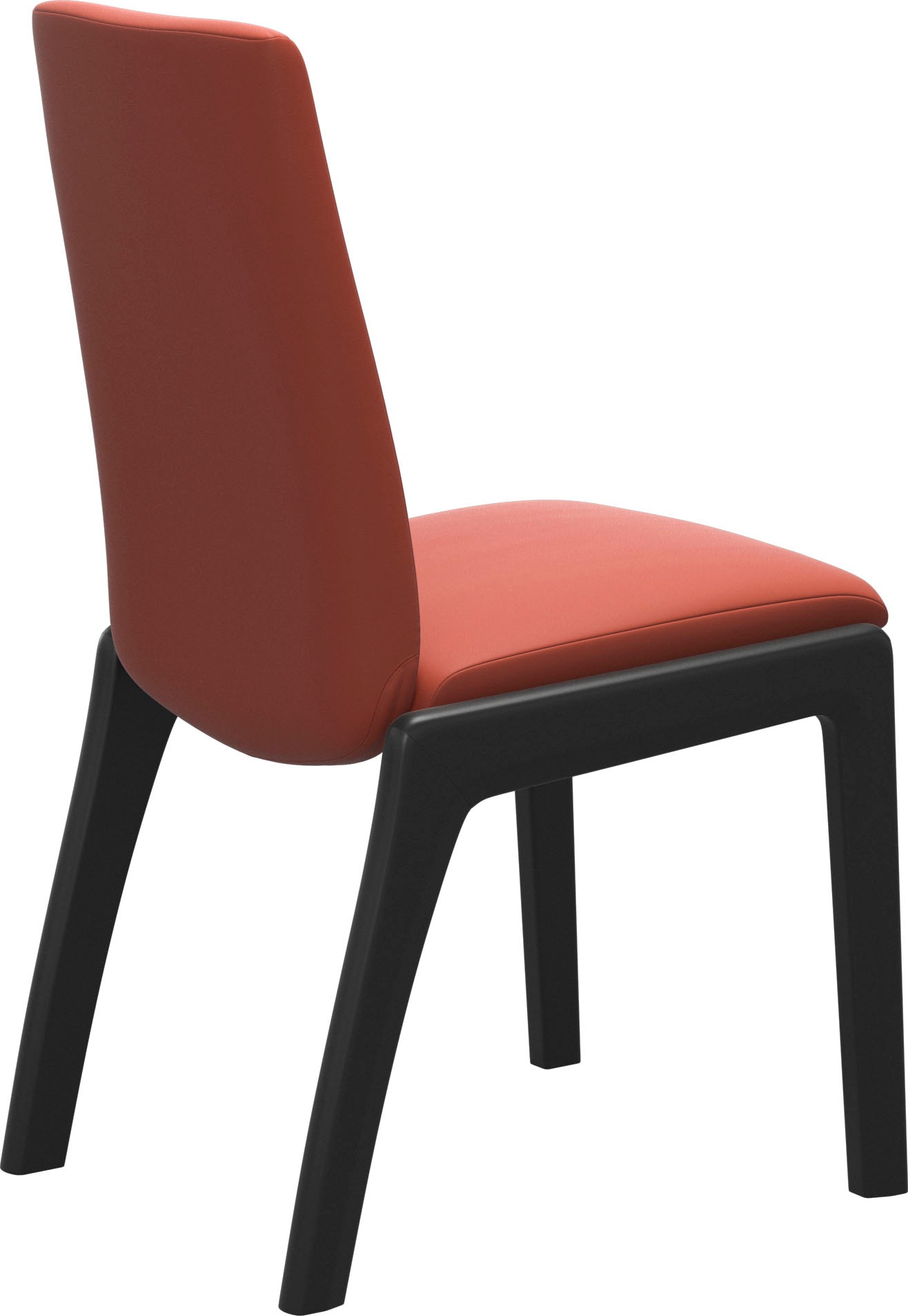 Stressless® Polsterstuhl »Laurel«, Leder BATICK, Low Back, Größe M, mit abgerundeten Beinen in Schwarz