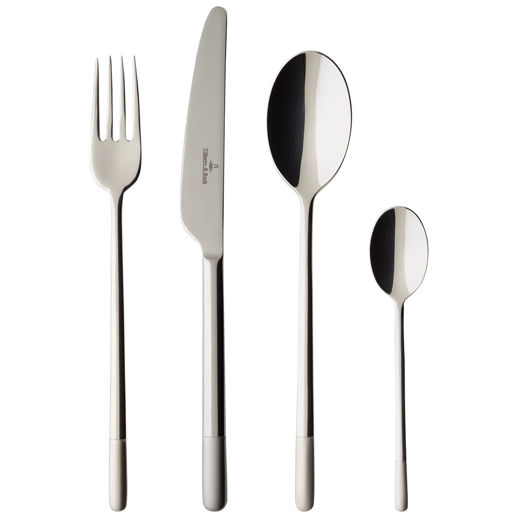 Villeroy & Boch Besteck-Set »Tafelbesteck Ella 24er Set silber« günstig online kaufen