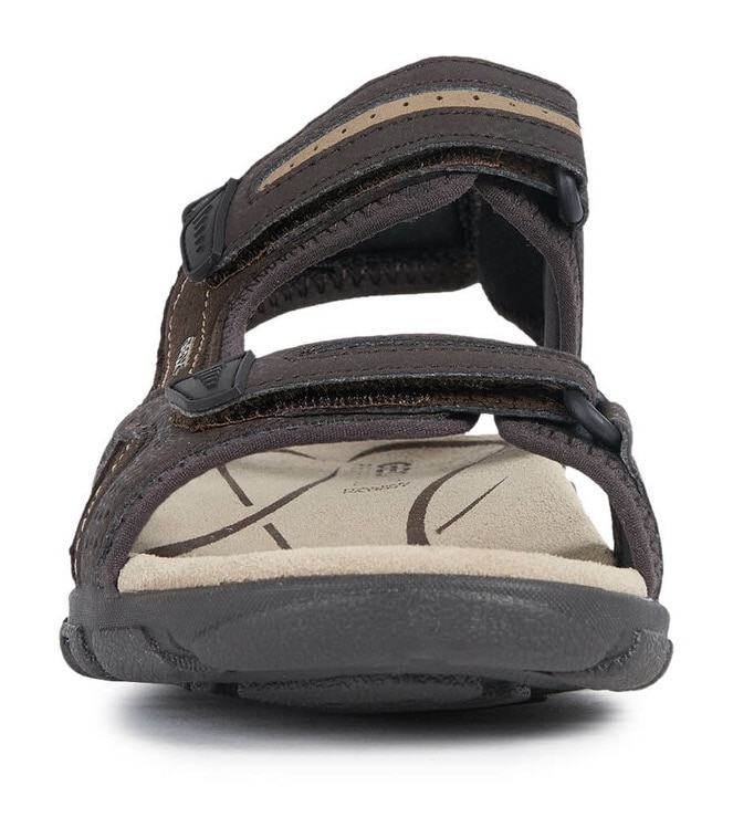 Geox Sandale »UOMO SANDAL STRADA«, Sommerschuh, Klettschuh, Outdoorsandale, im Trekking-Look