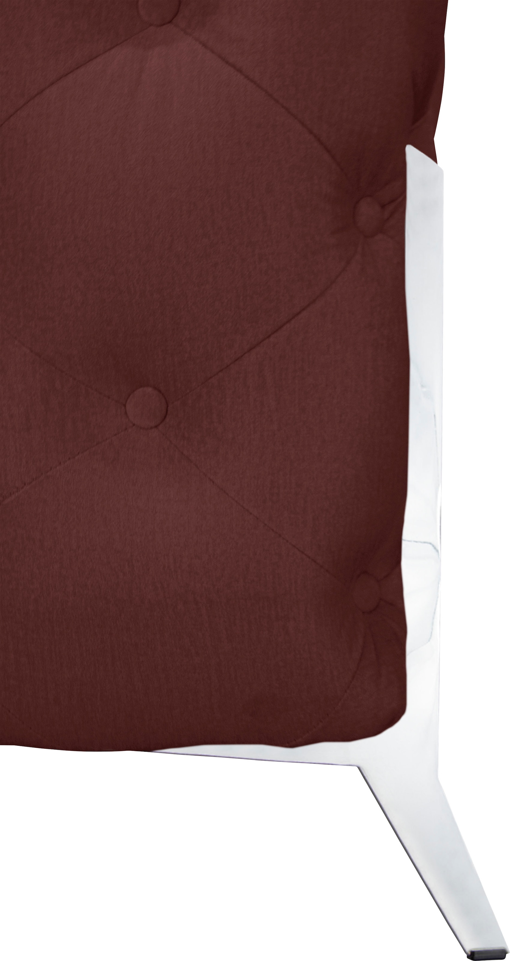 Leonique Chesterfield-Sofa »Amaury«, aufwändige Knopfheftung, moderne Chesterfield Optik, Fußfarbe wählbar