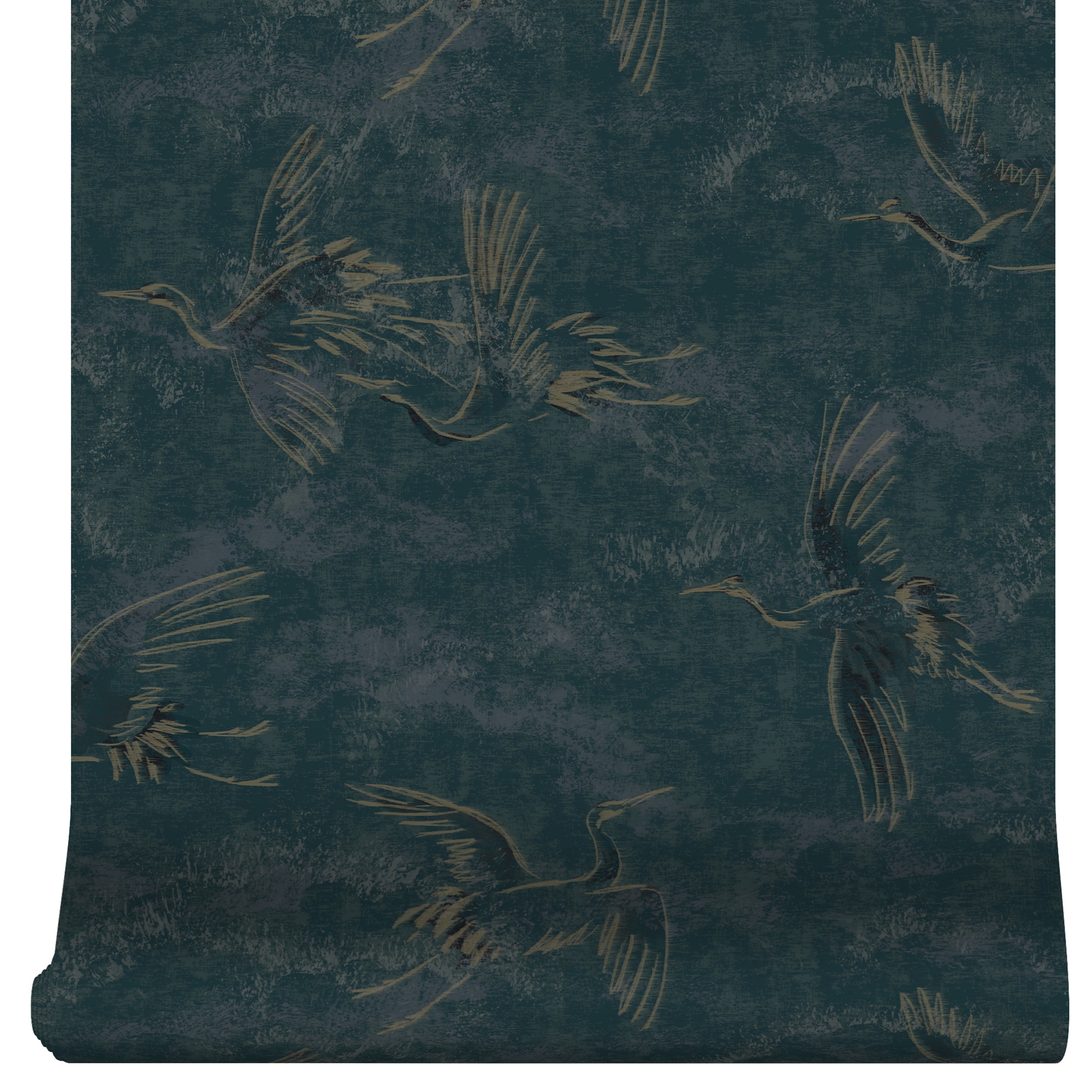 Leonique Vliestapete »Gael Crane Birds«, animal print, Design Tapeten