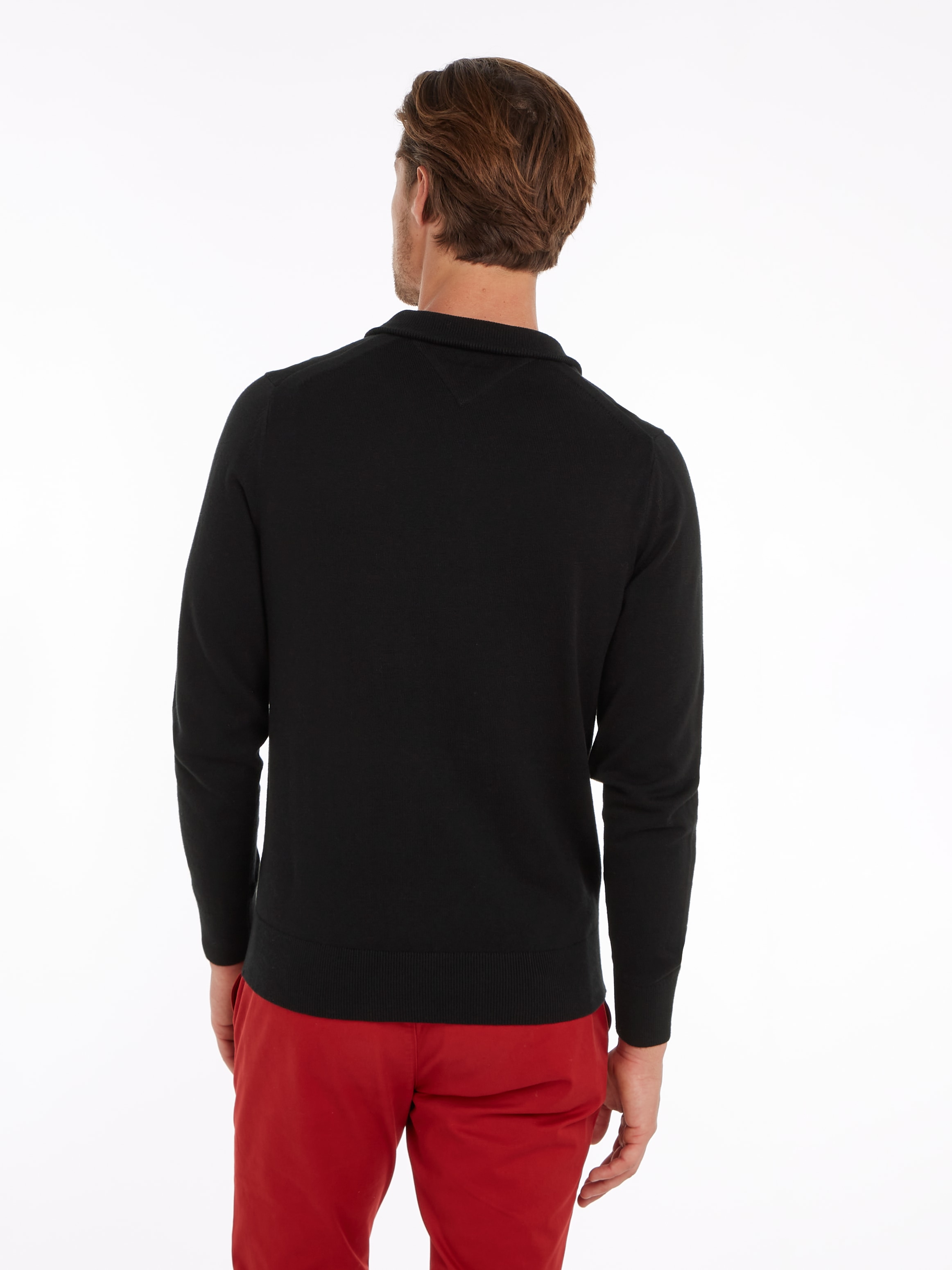 Tommy Hilfiger Troyer »PIMA ORG CTN CASHMERE ZIP MOCK«